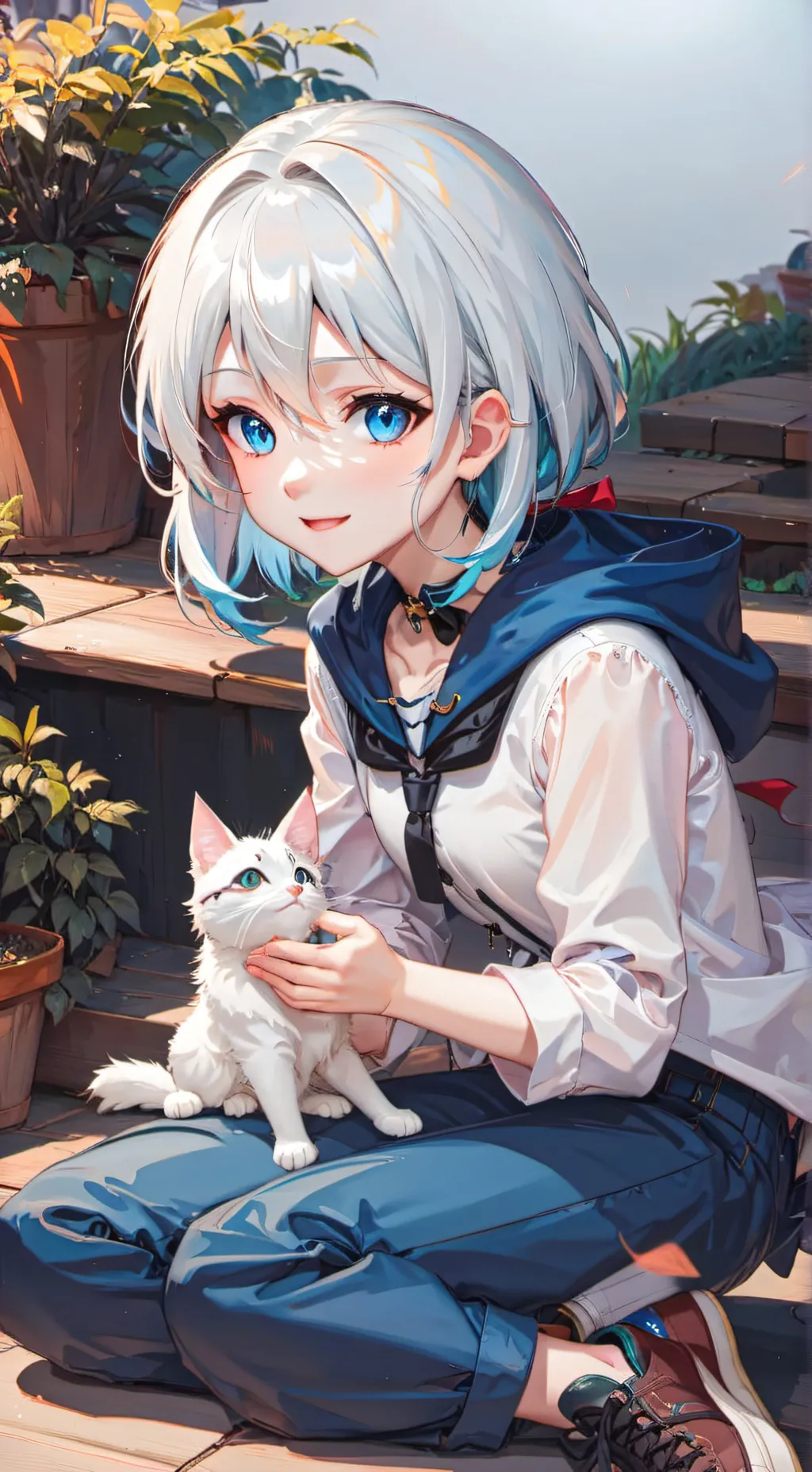 ai character: Mia background