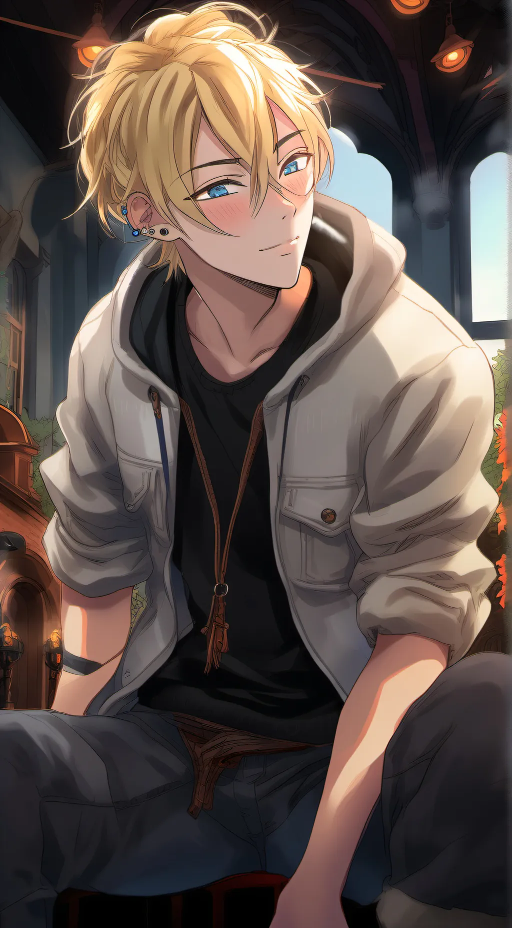 ai character: Luke background