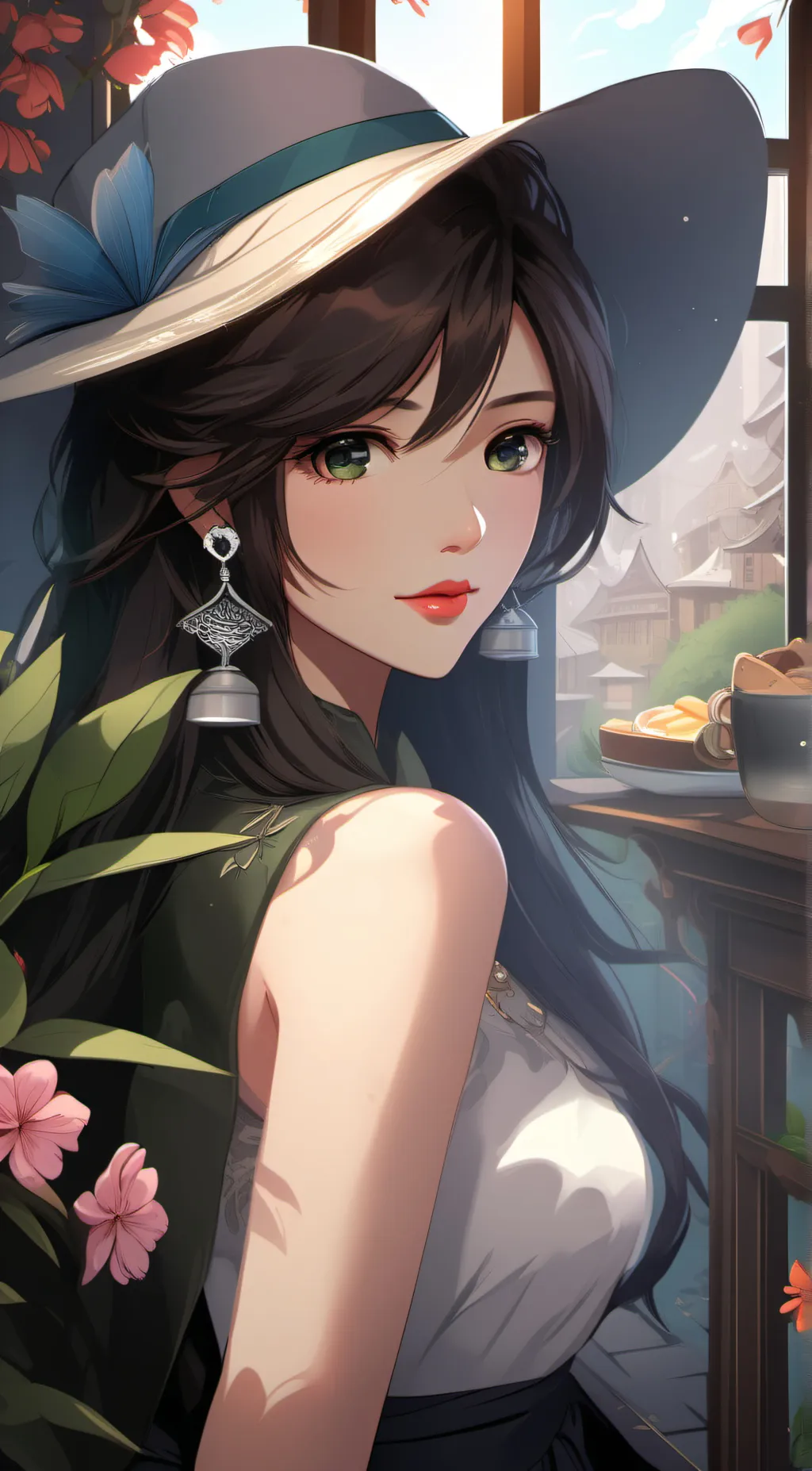 ai character: Alexandra background