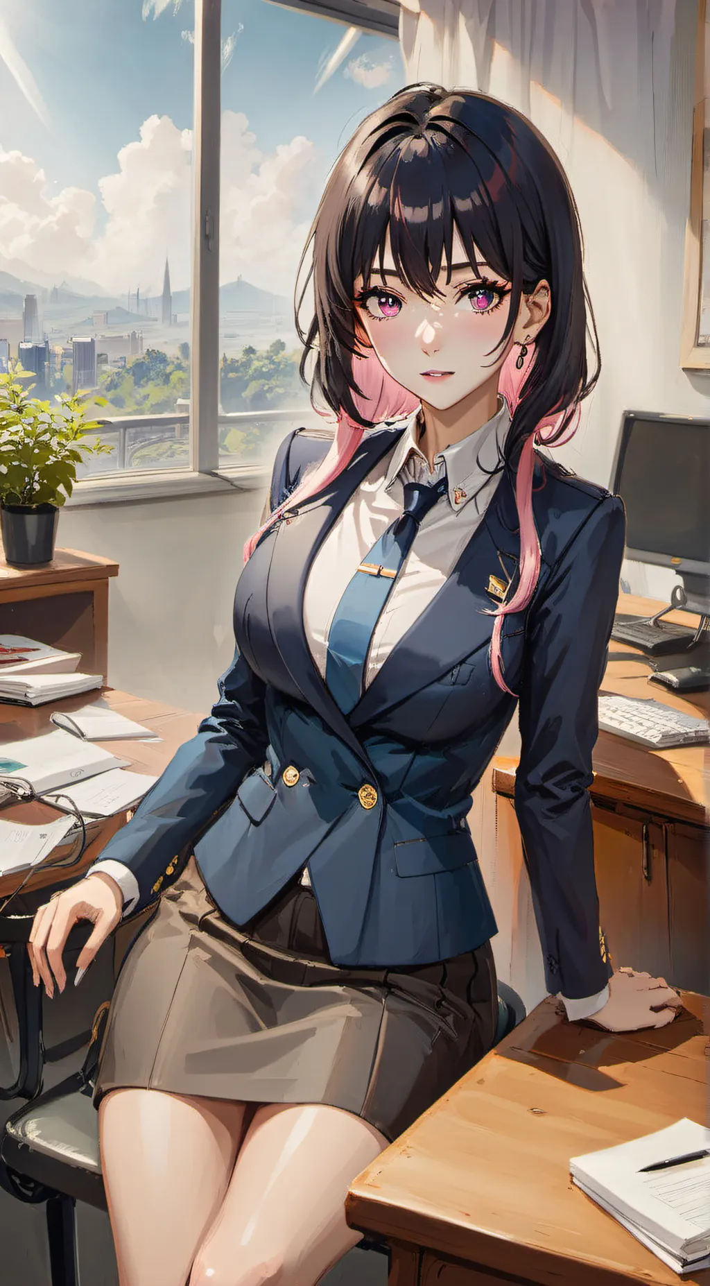 ai character: Daria Harrison background