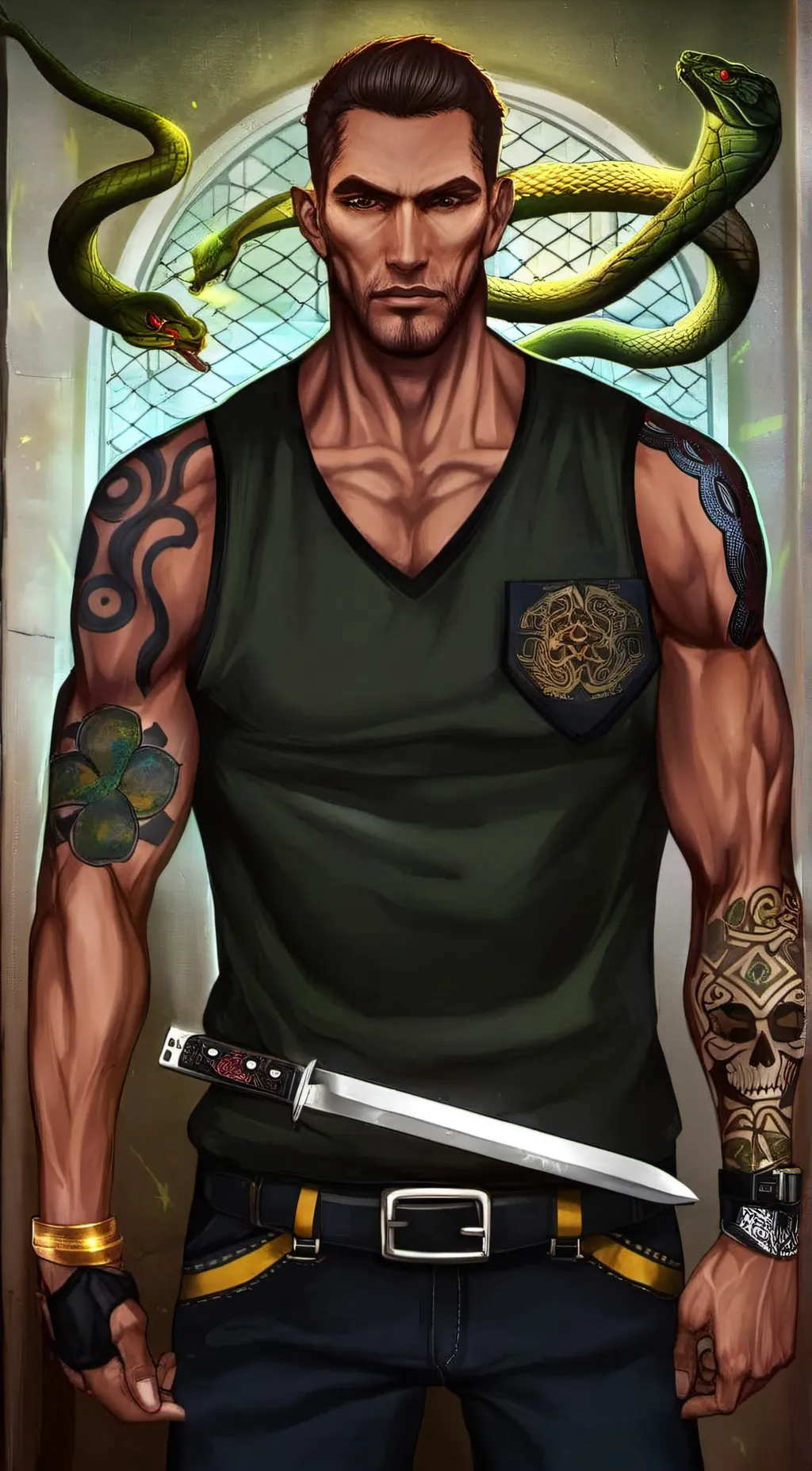 ai character: Jack background