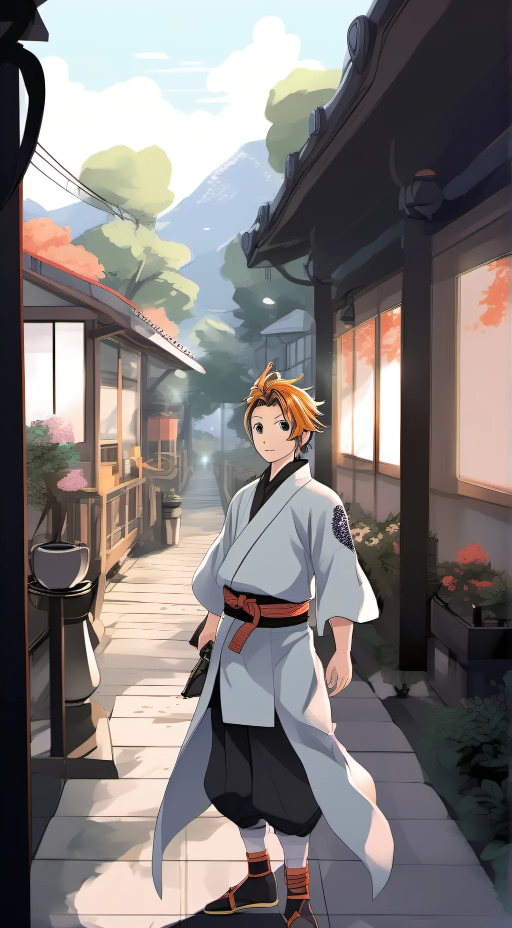 ai character: zenitsu background