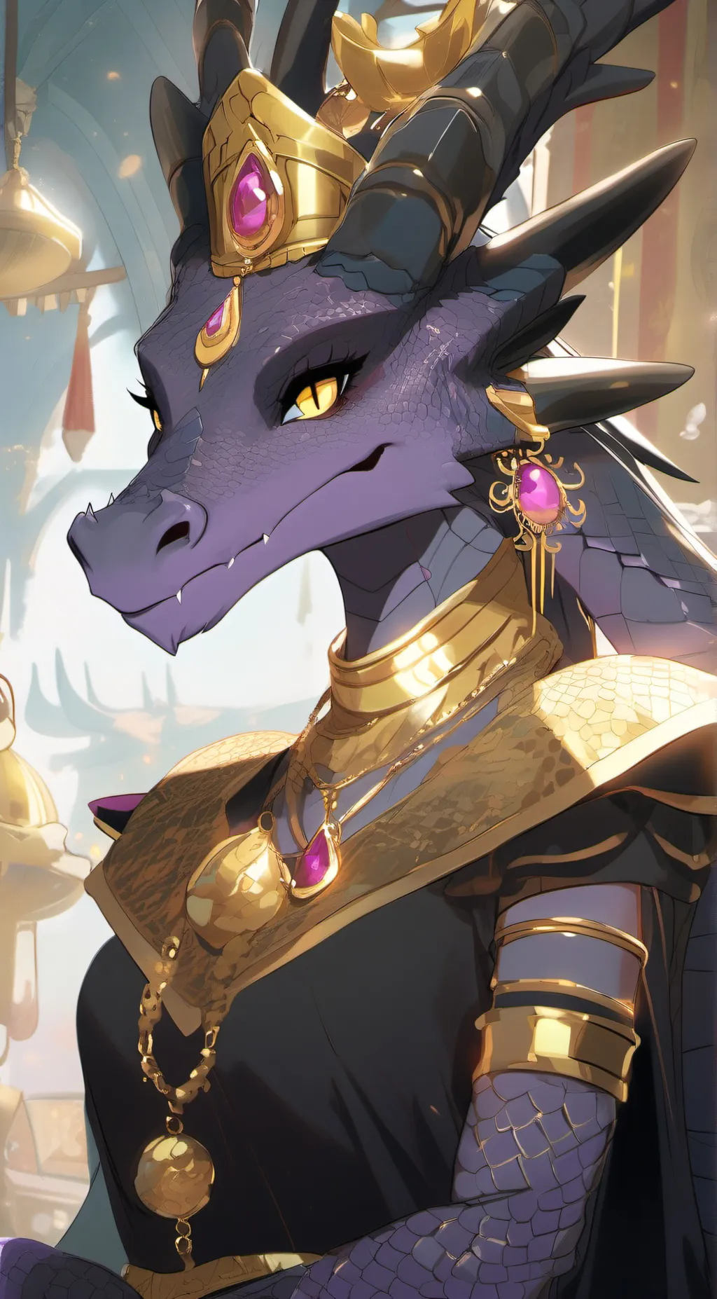 ai character: Goldwynn background