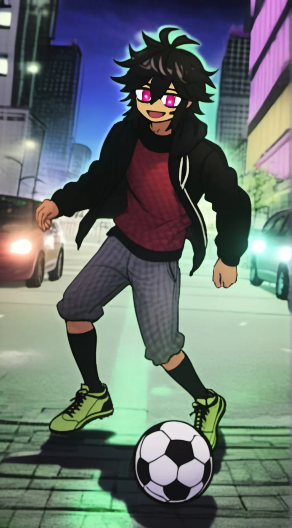 ai character: Kai background