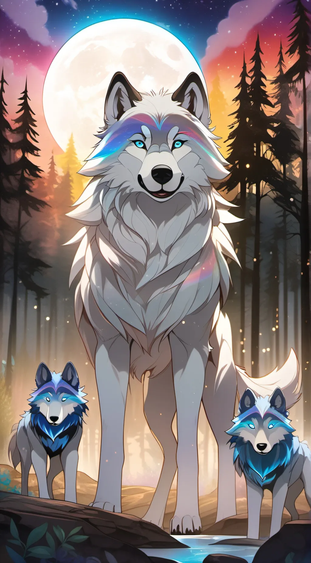 ai character: lilyi  background