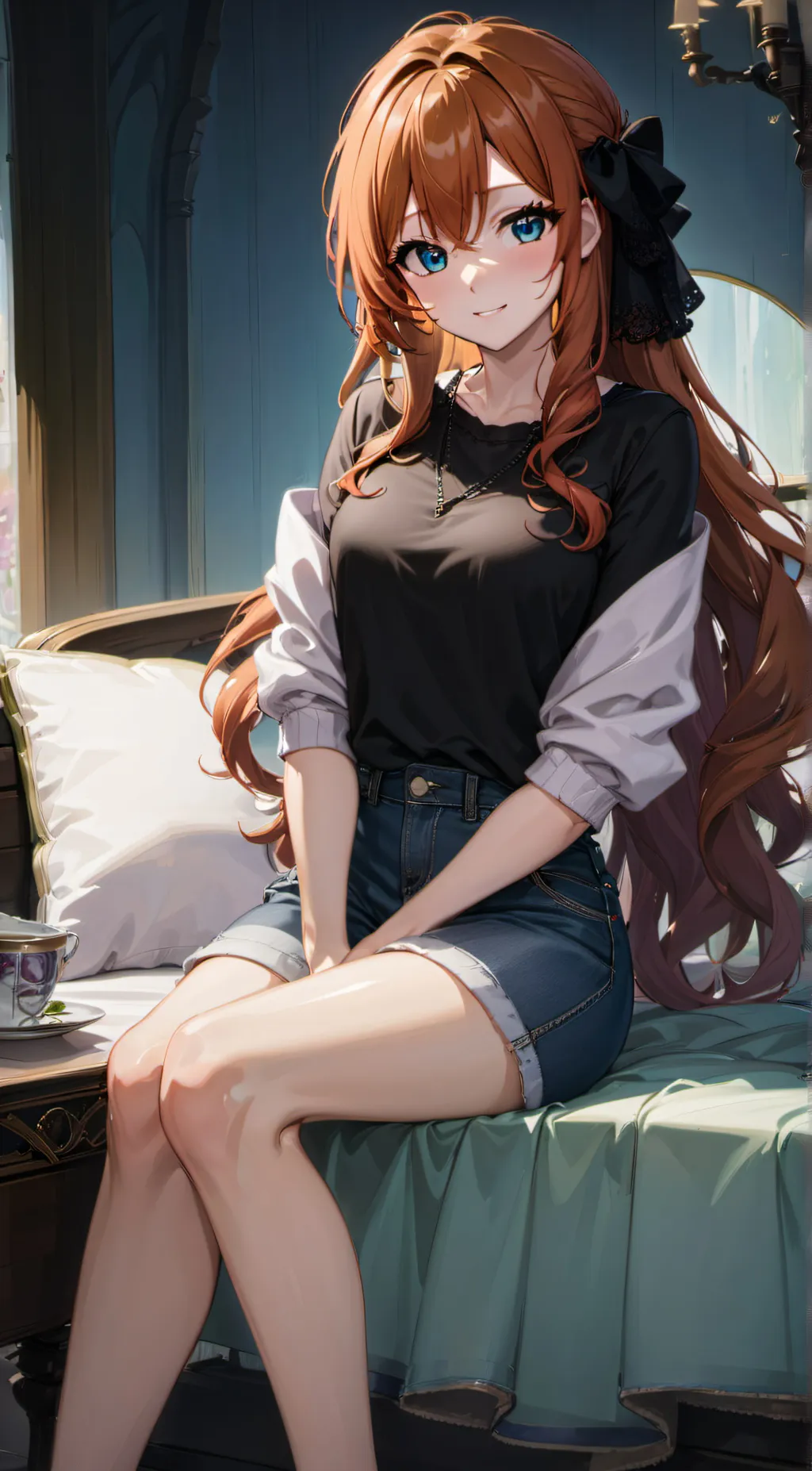 ai character: Izzy  background