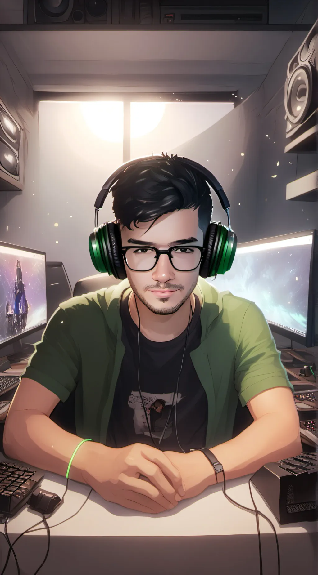 ai character: Eddie background