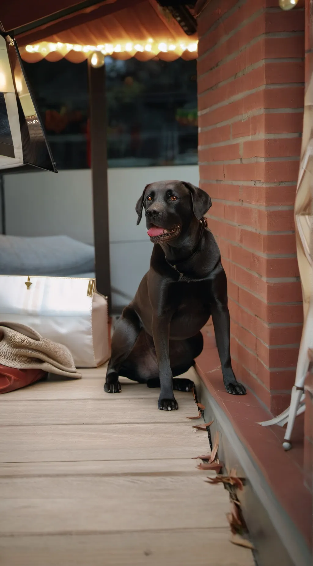 ai character: pitbull background