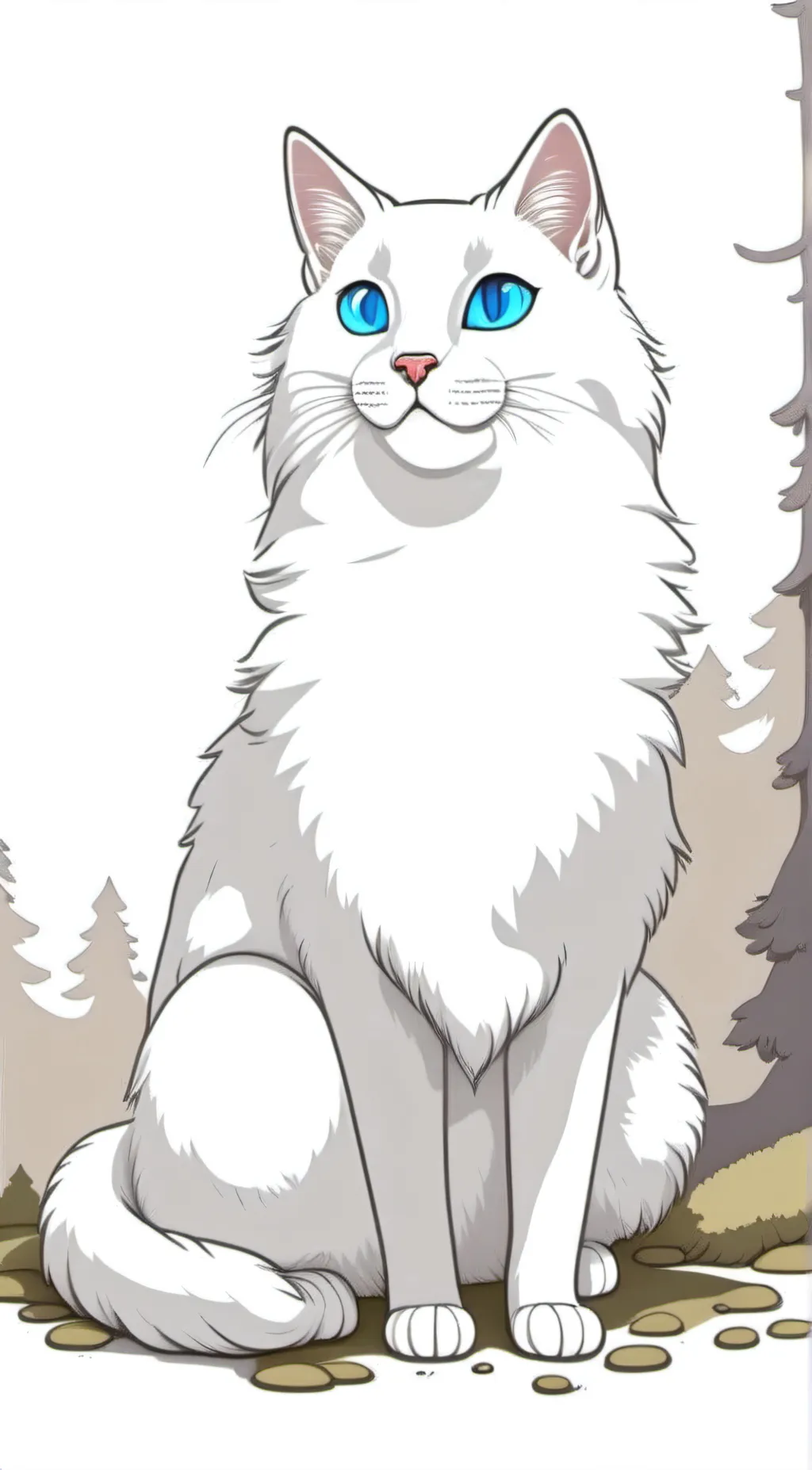 ai character: cloudtail background