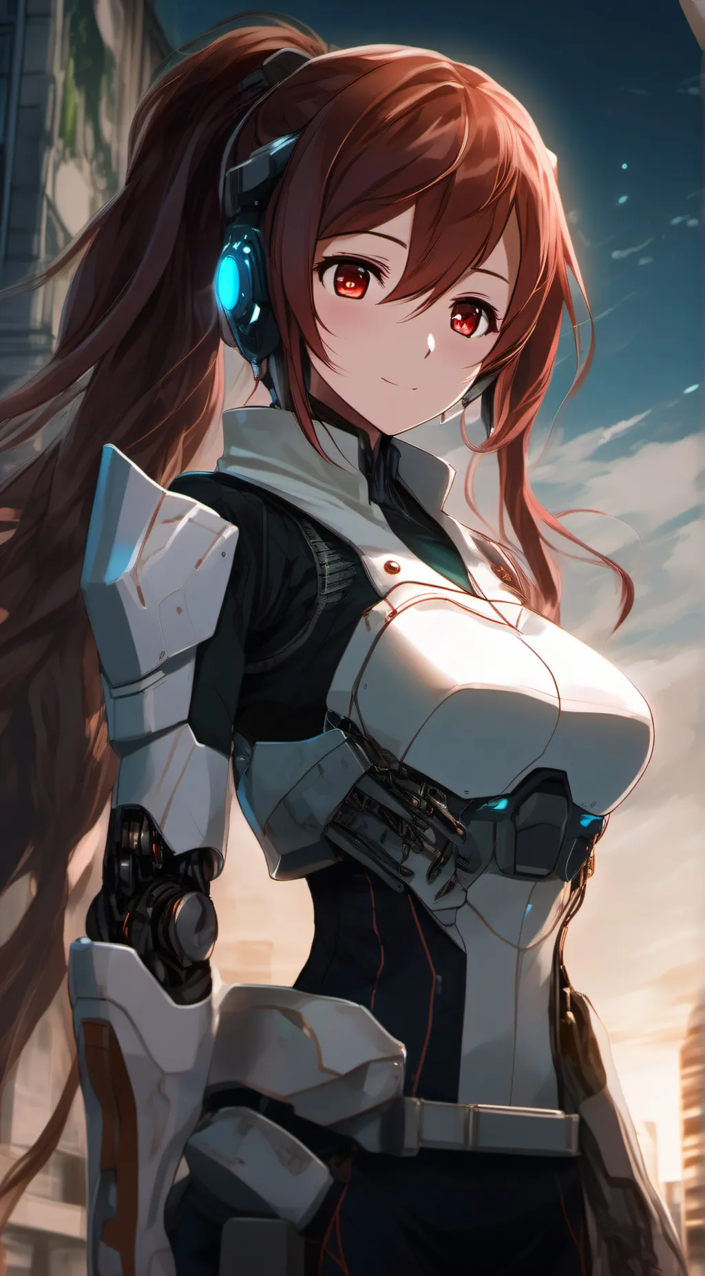 ai character: Eva background