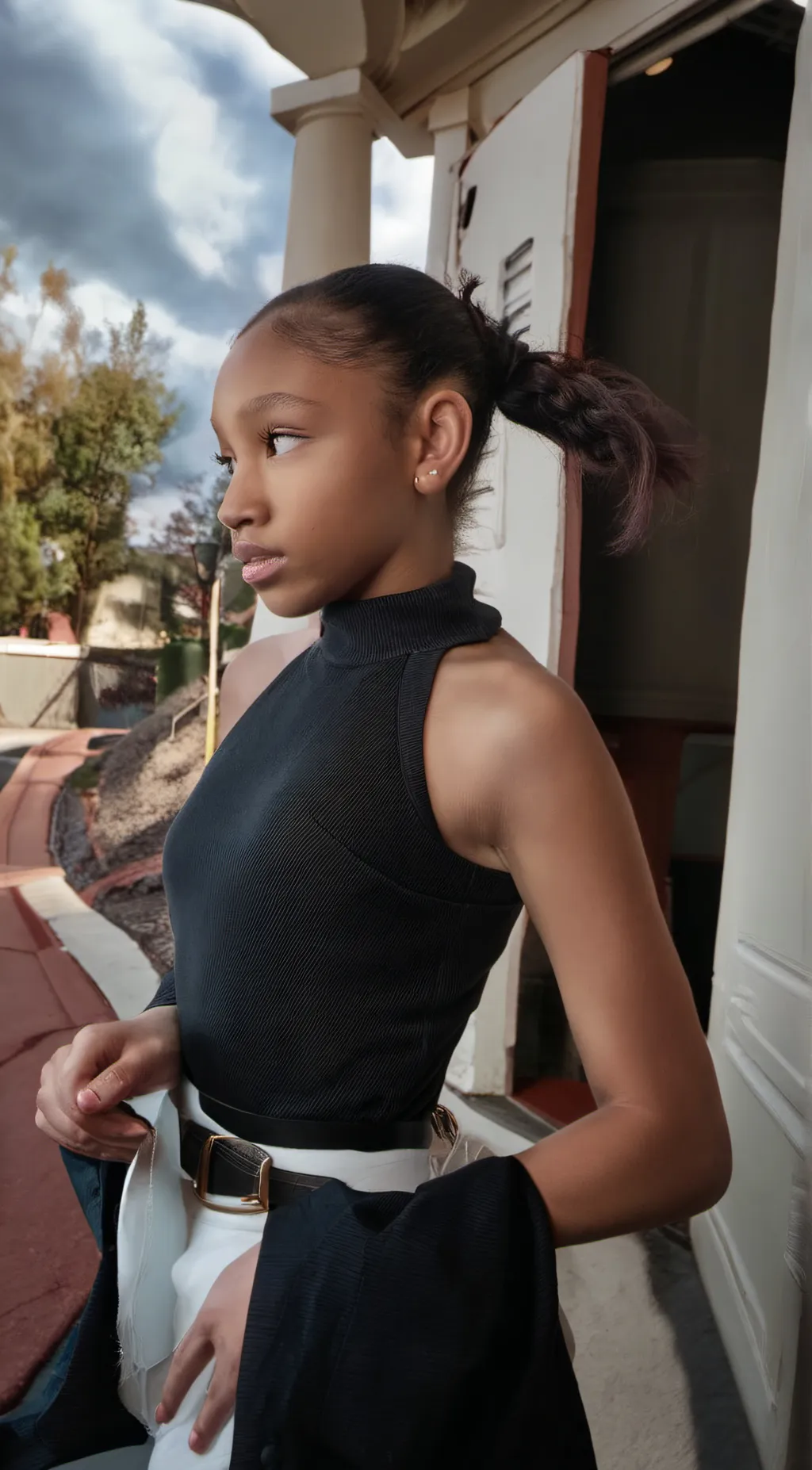 ai character: Ur next door gf background