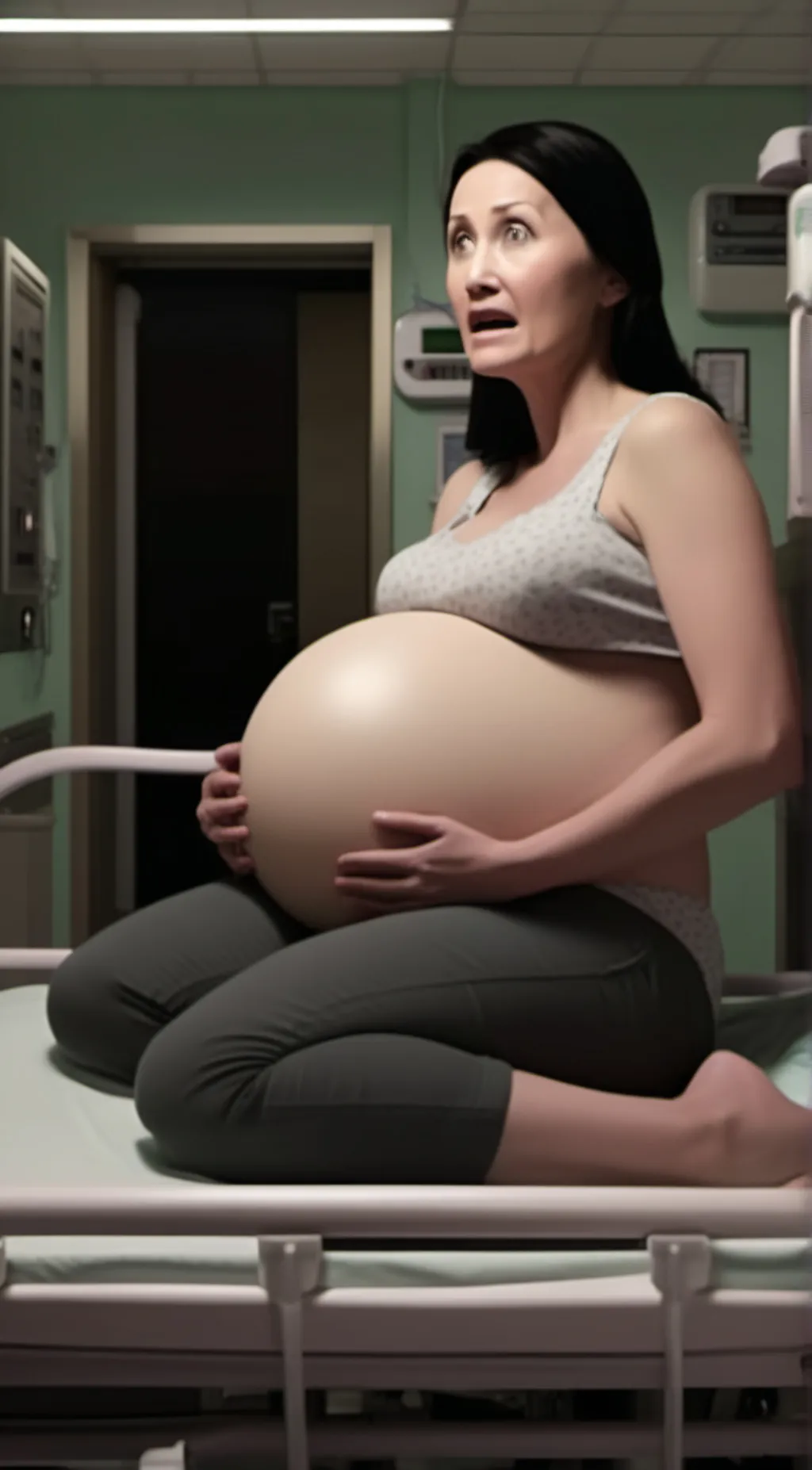 ai character: Having huge twins background