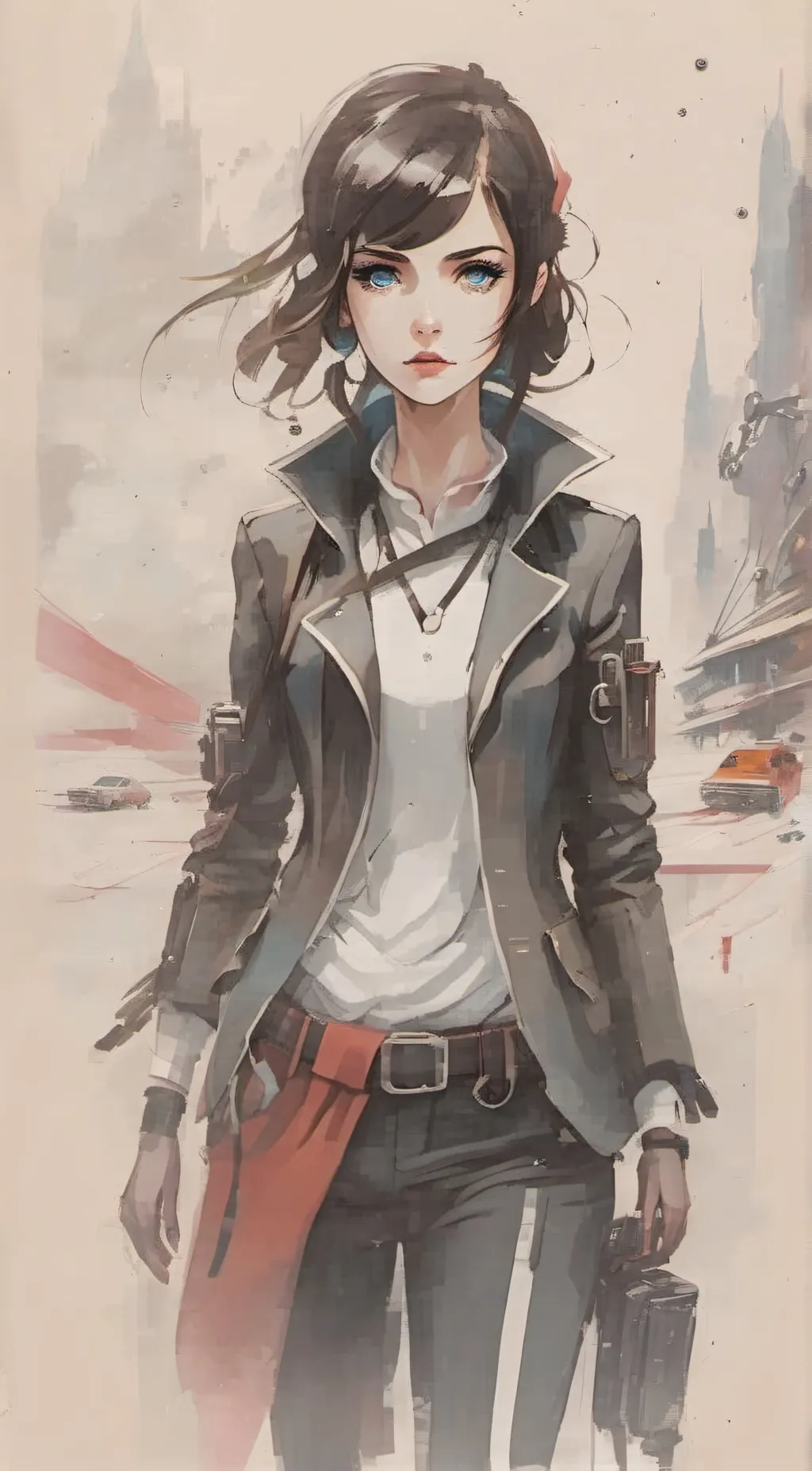 ai character: Project: Grace background