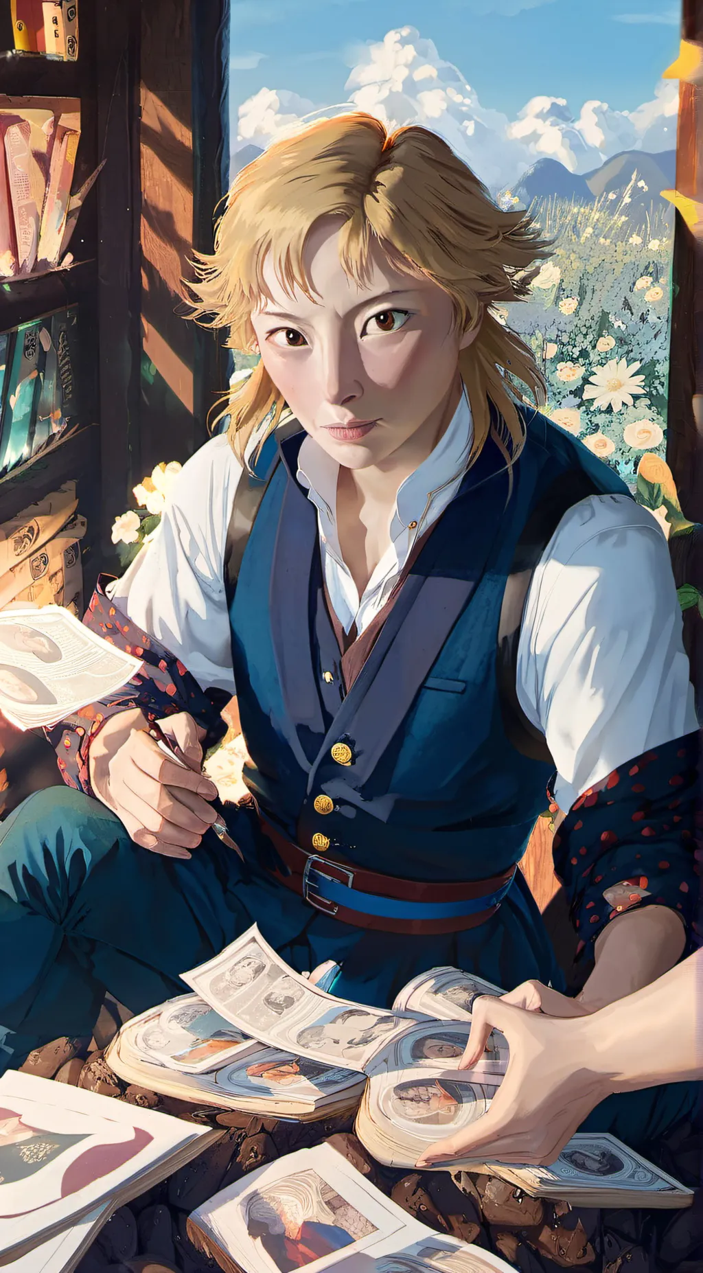 ai character: Granger background