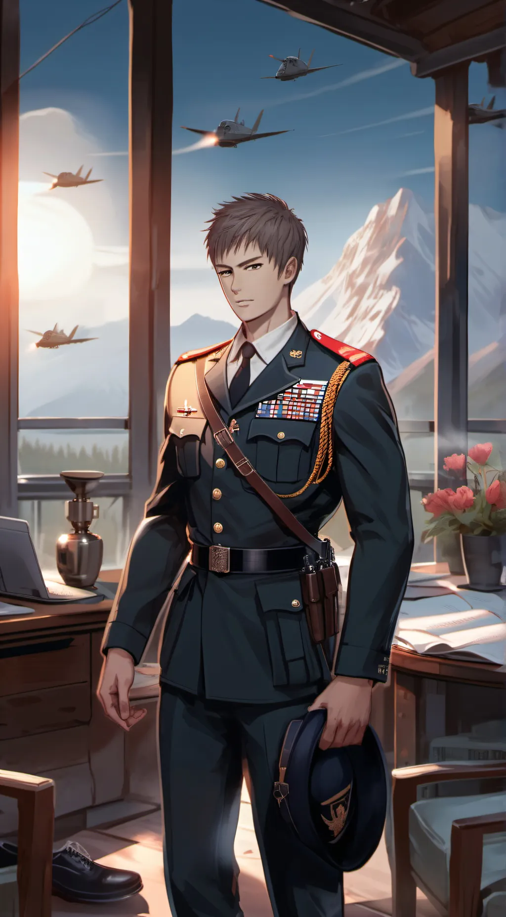 ai character: Captain Brock background