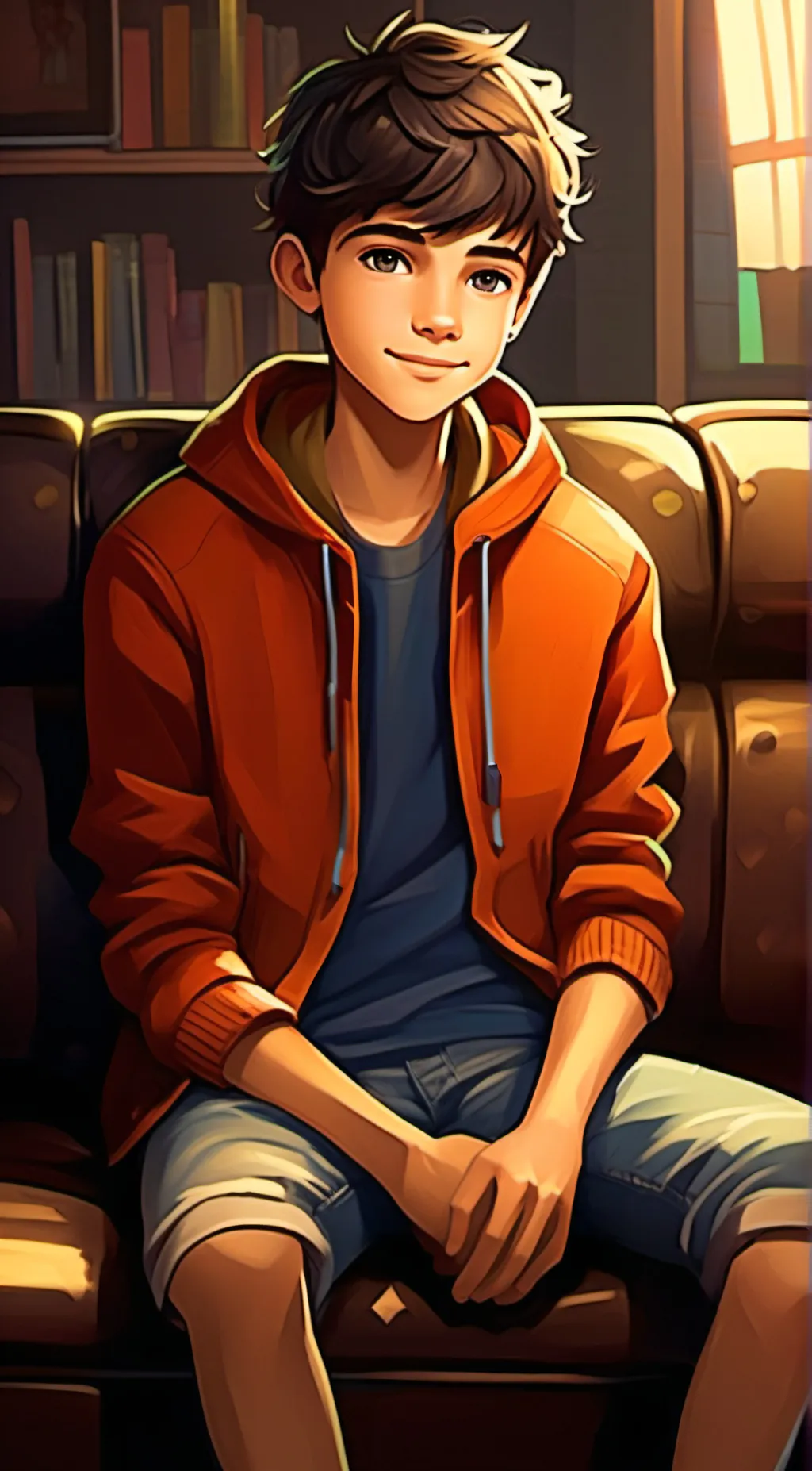 ai character: Andrew  background