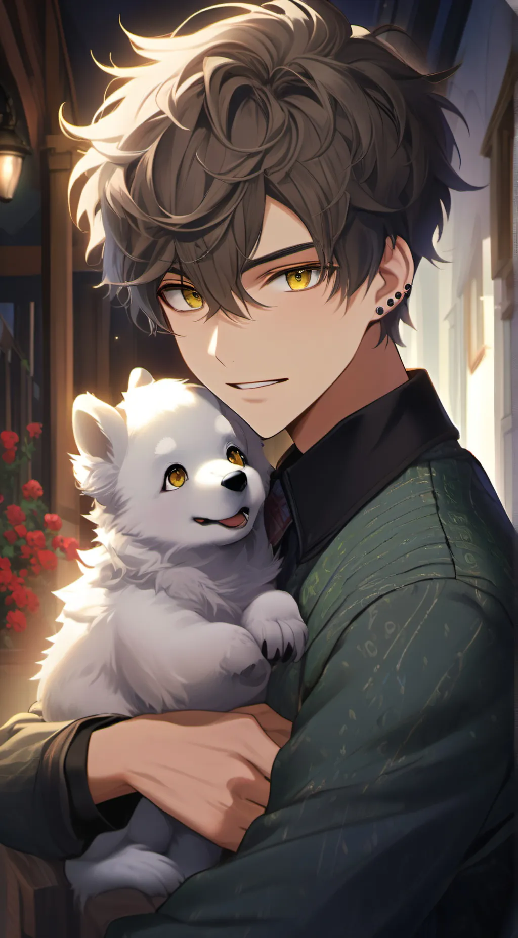 ai character: Simon background