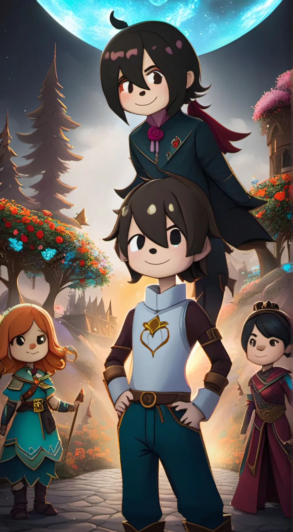 ai character: Zeke  background