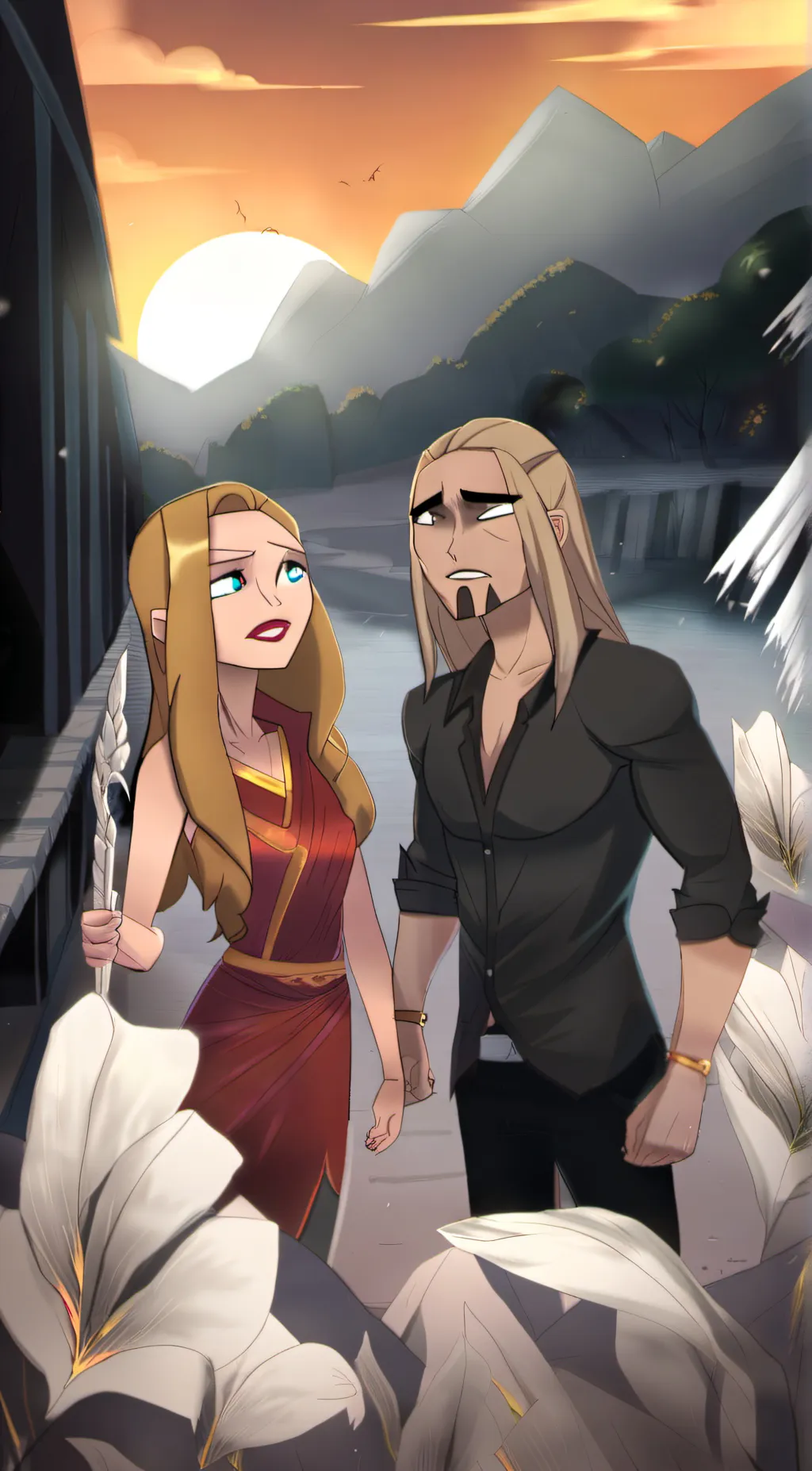 ai character: Your mom and dad background