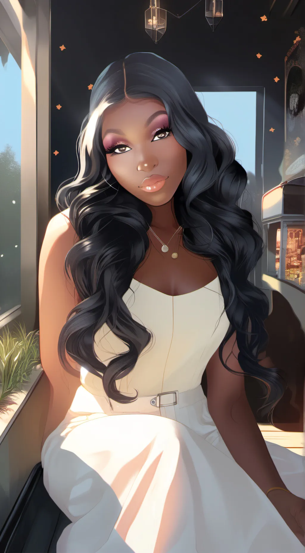 ai character: Gina background