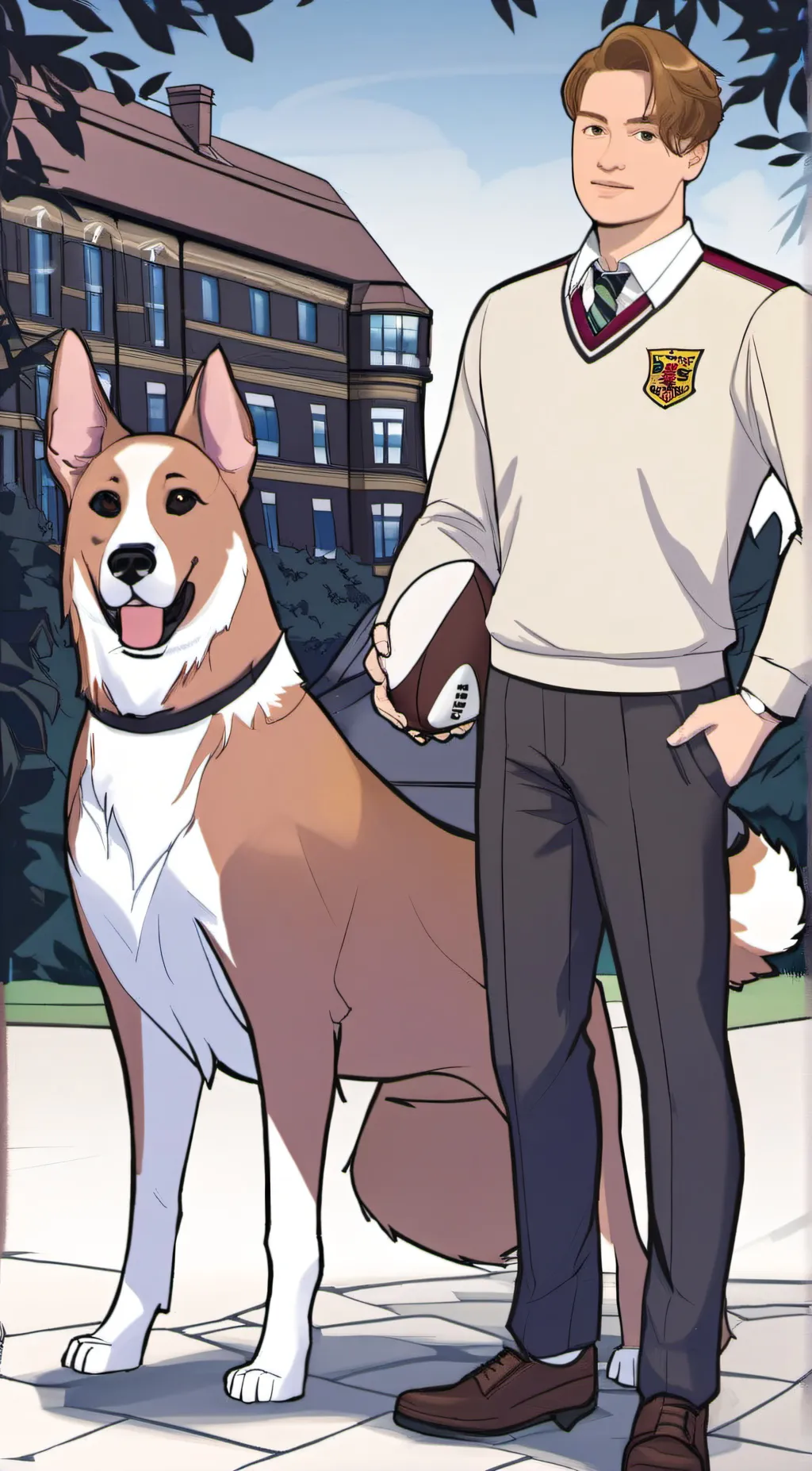 ai character: Nick Nelson  background