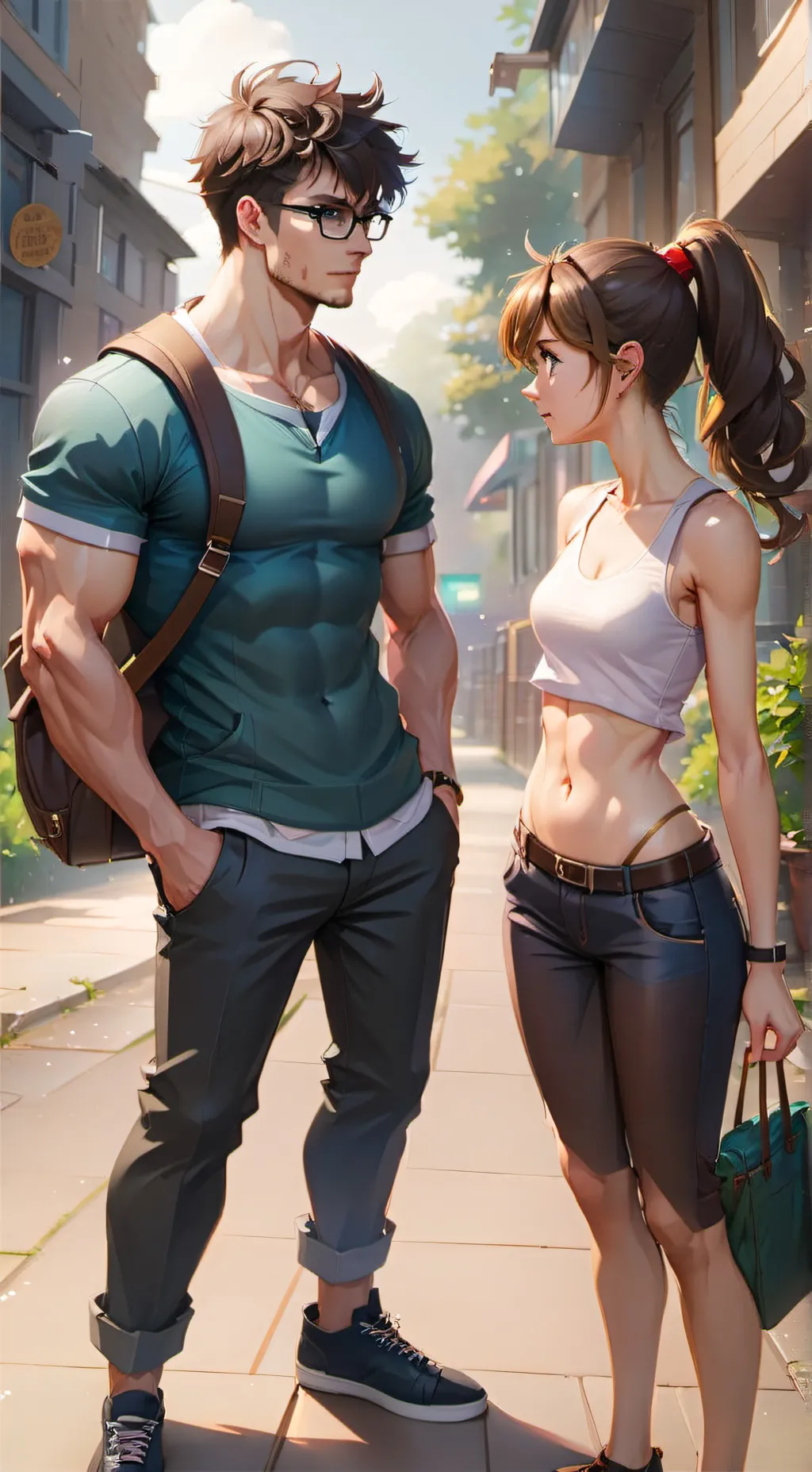 ai character: Andrew  background