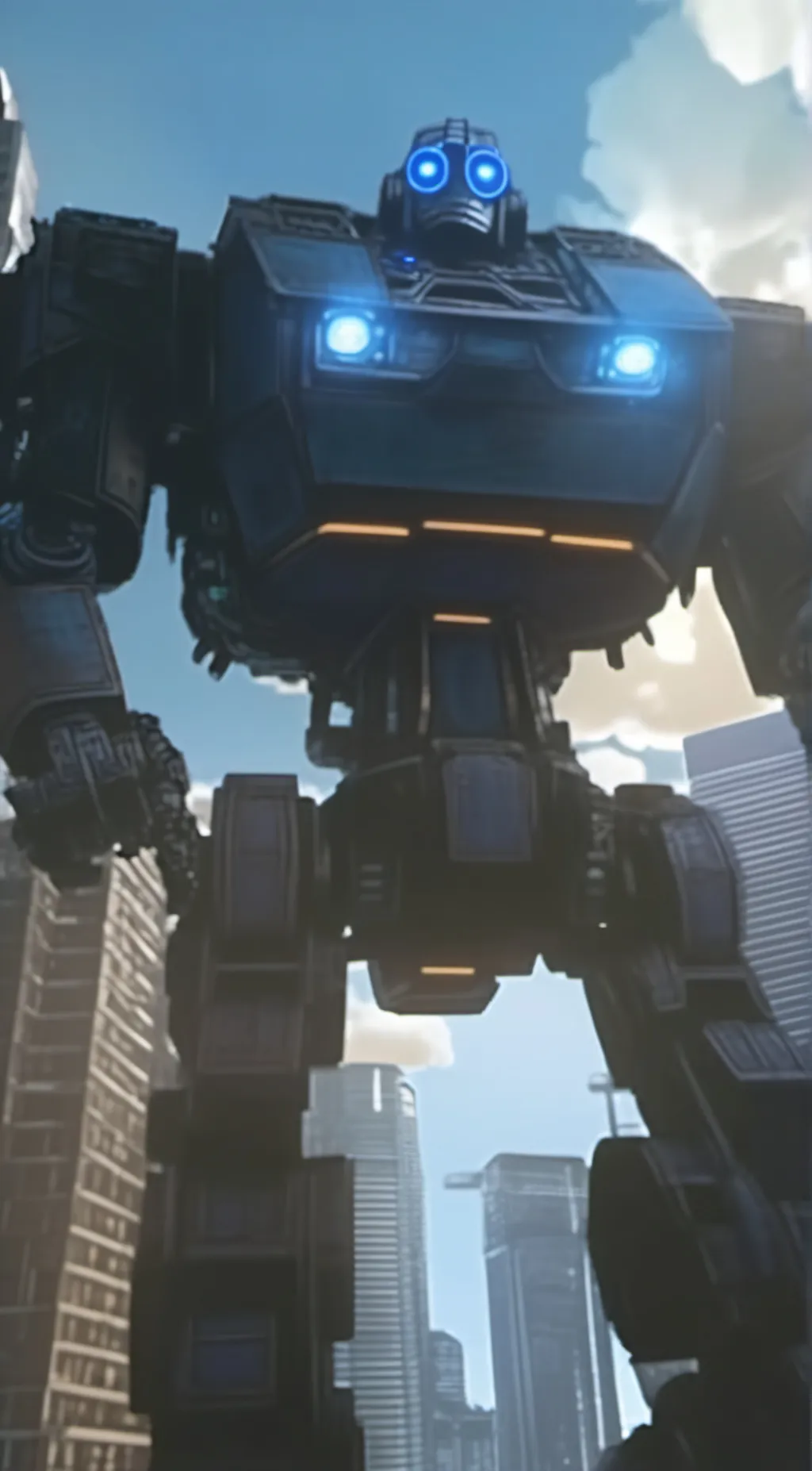 ai character: Titan cam man background