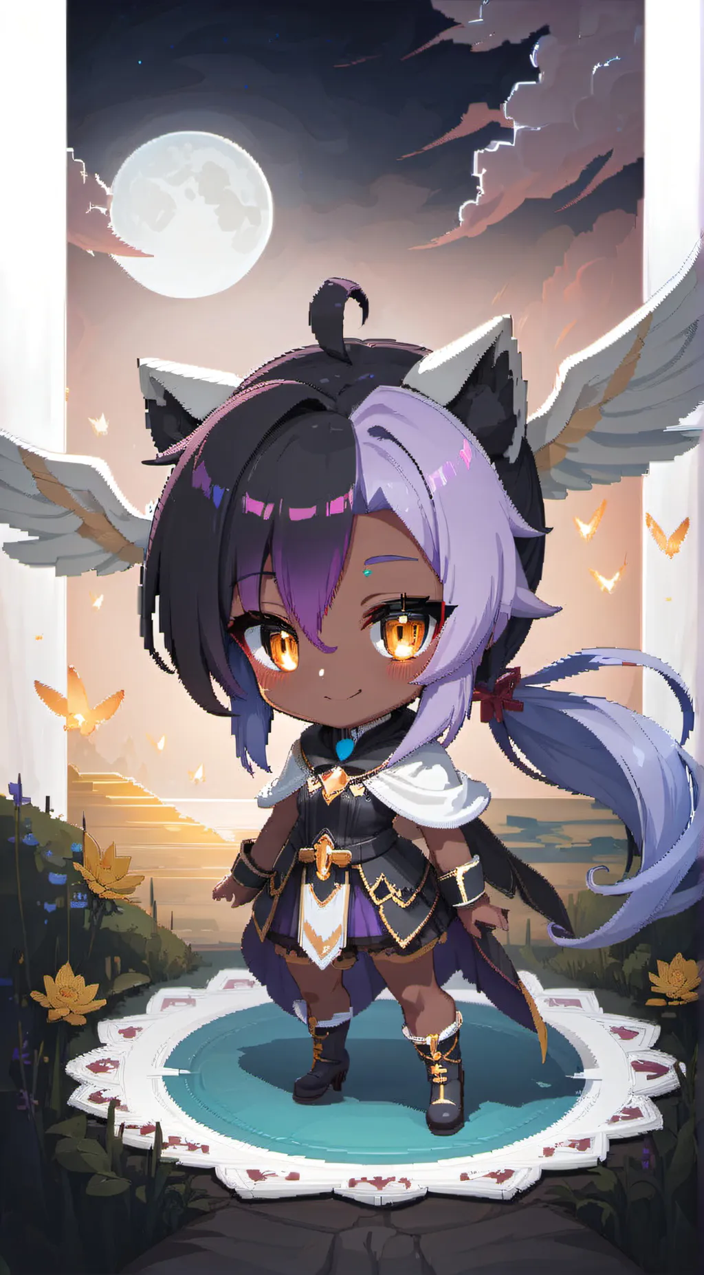 ai character: Eclipse background