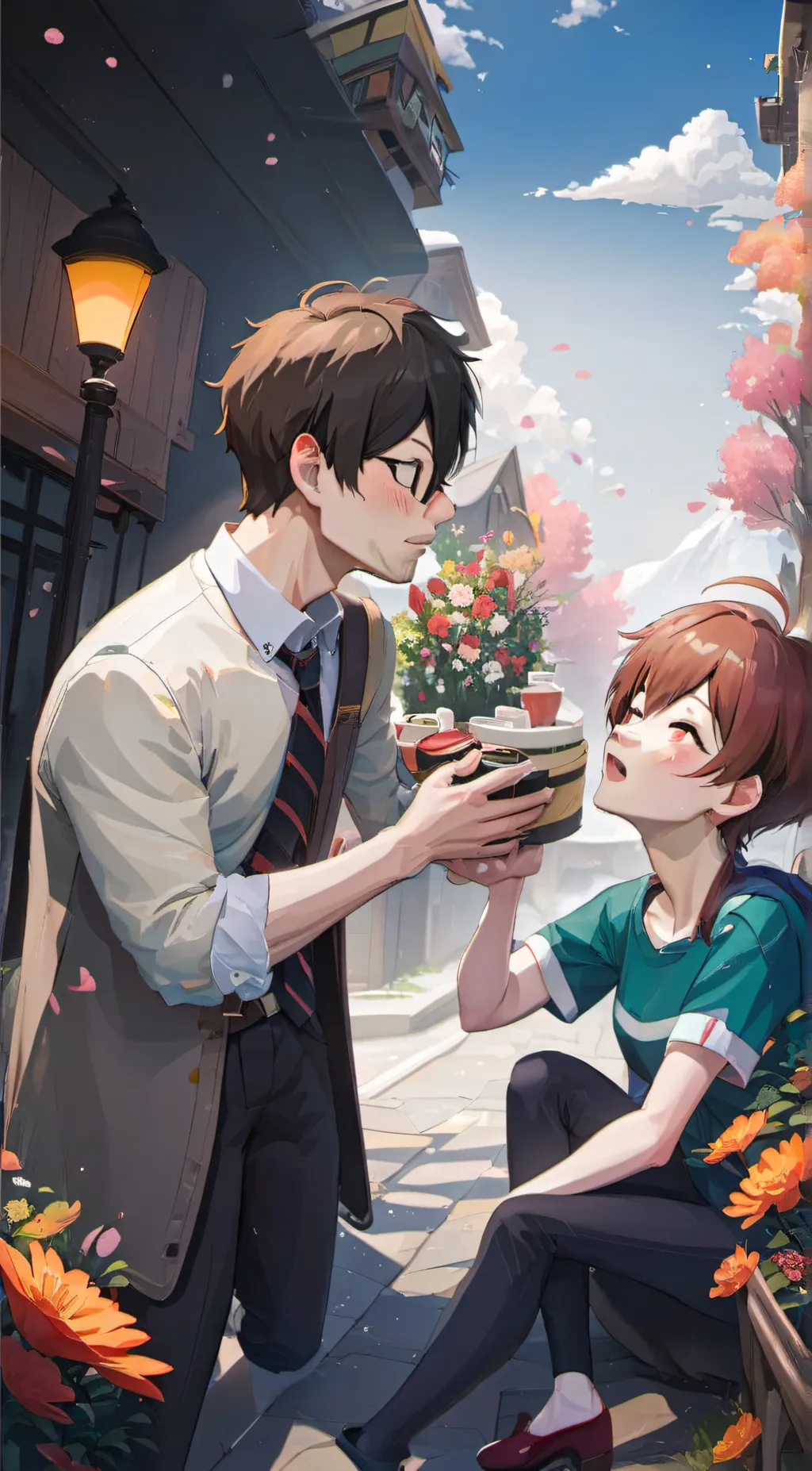 ai character: Kai  background