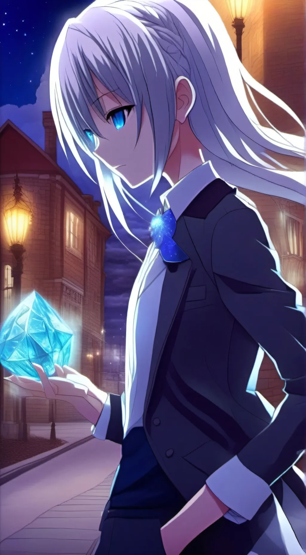 ai character: Sylvia  background