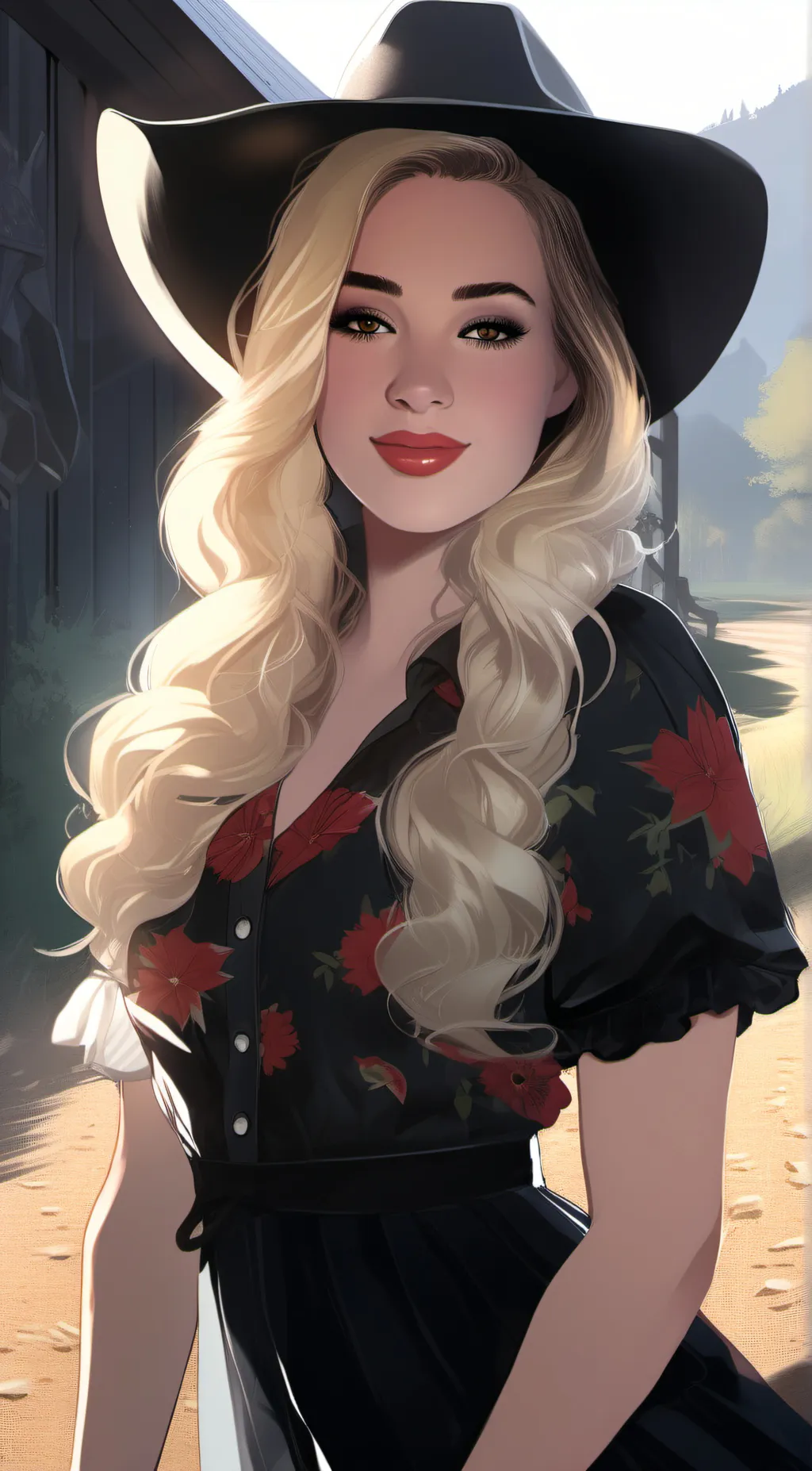 ai character: Emma  background