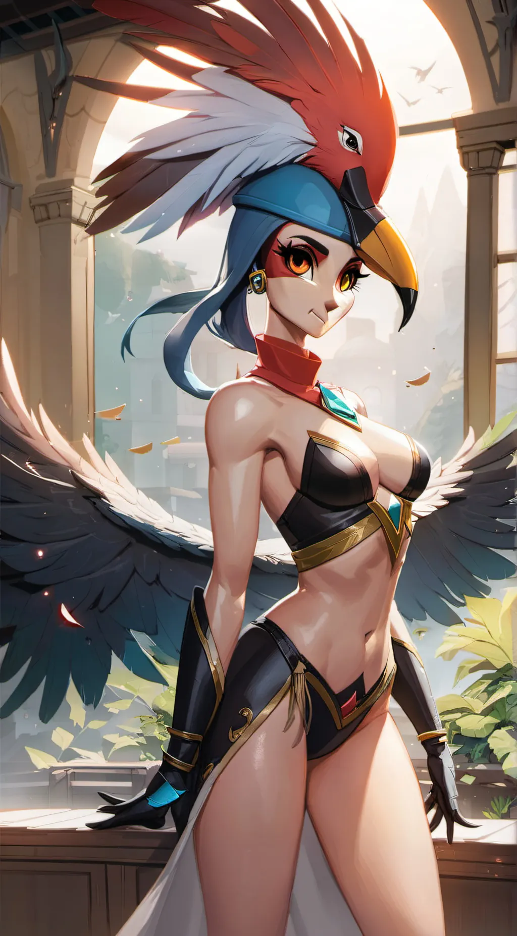 ai character: Zephyr Heartstream background