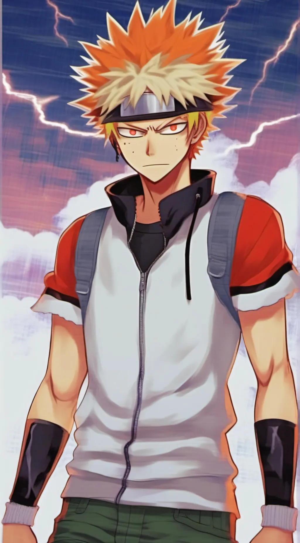 ai character: bakugo kasuki background