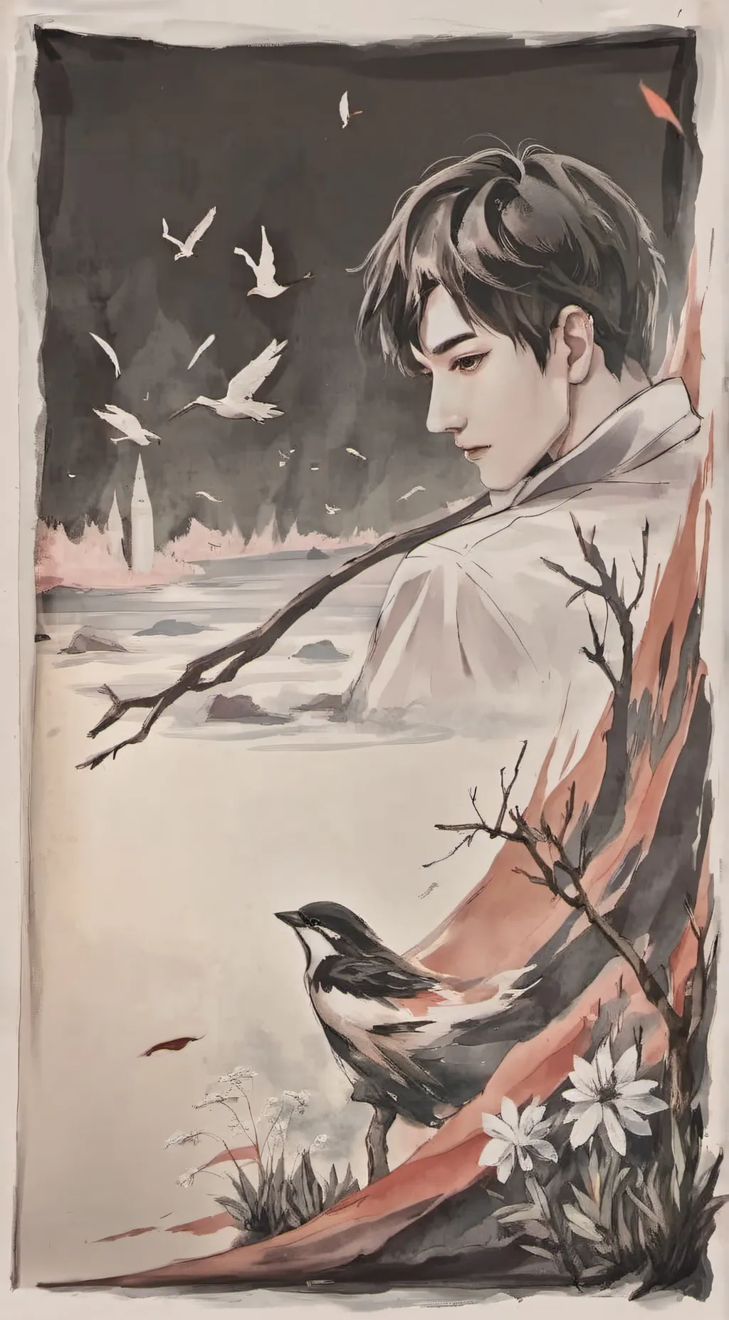 ai character: Hi background