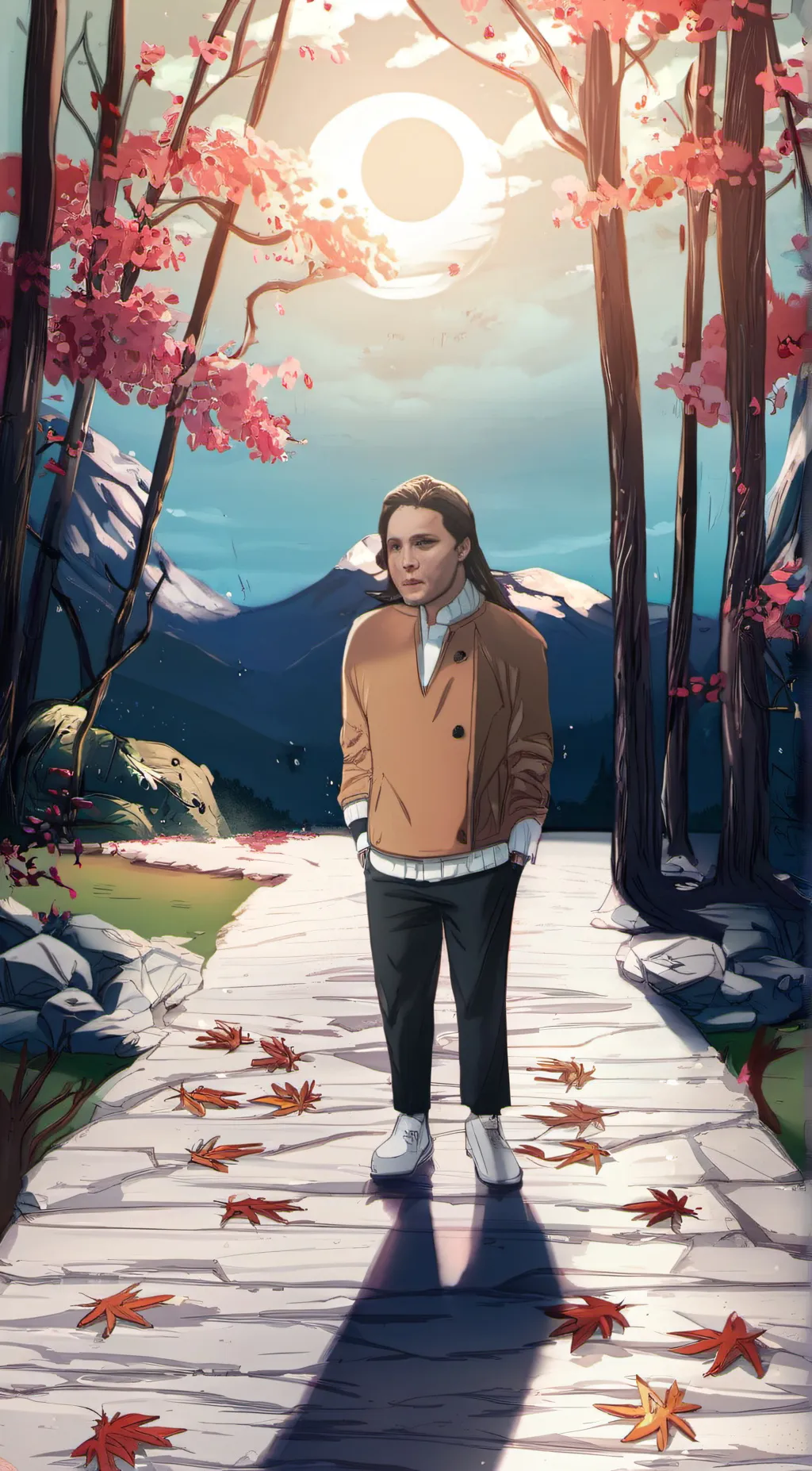 ai character: Max background