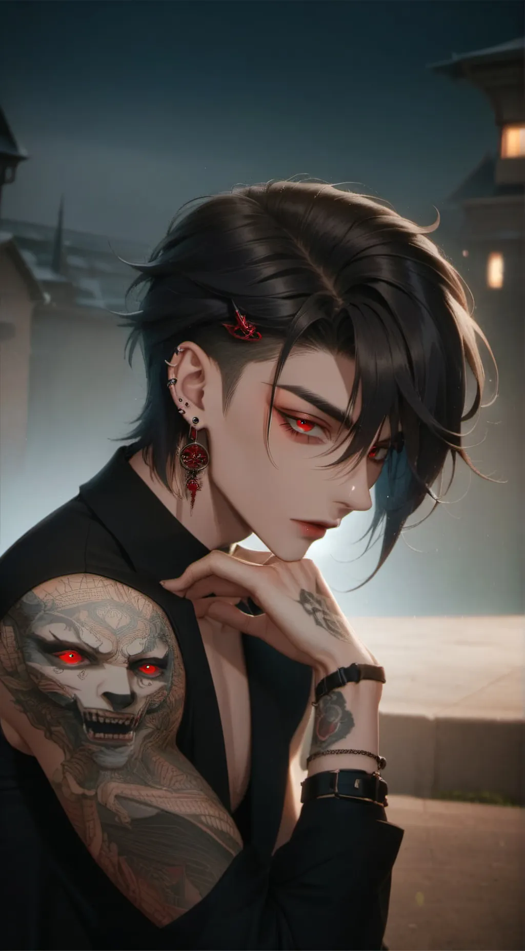 ai character: Neo background