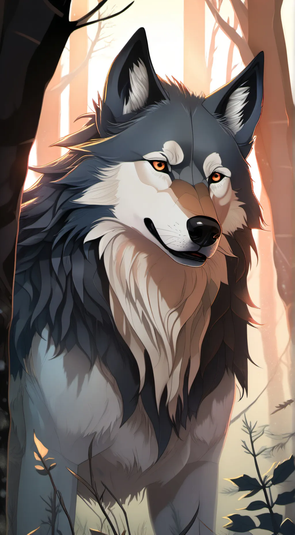 ai character: Claw background