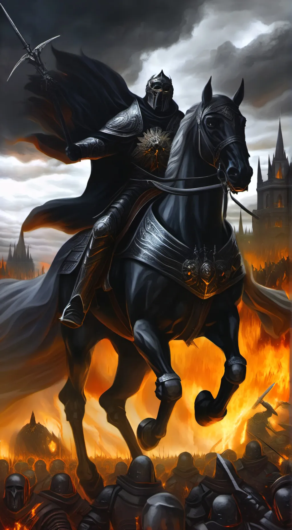 ai character: Horseman of War background