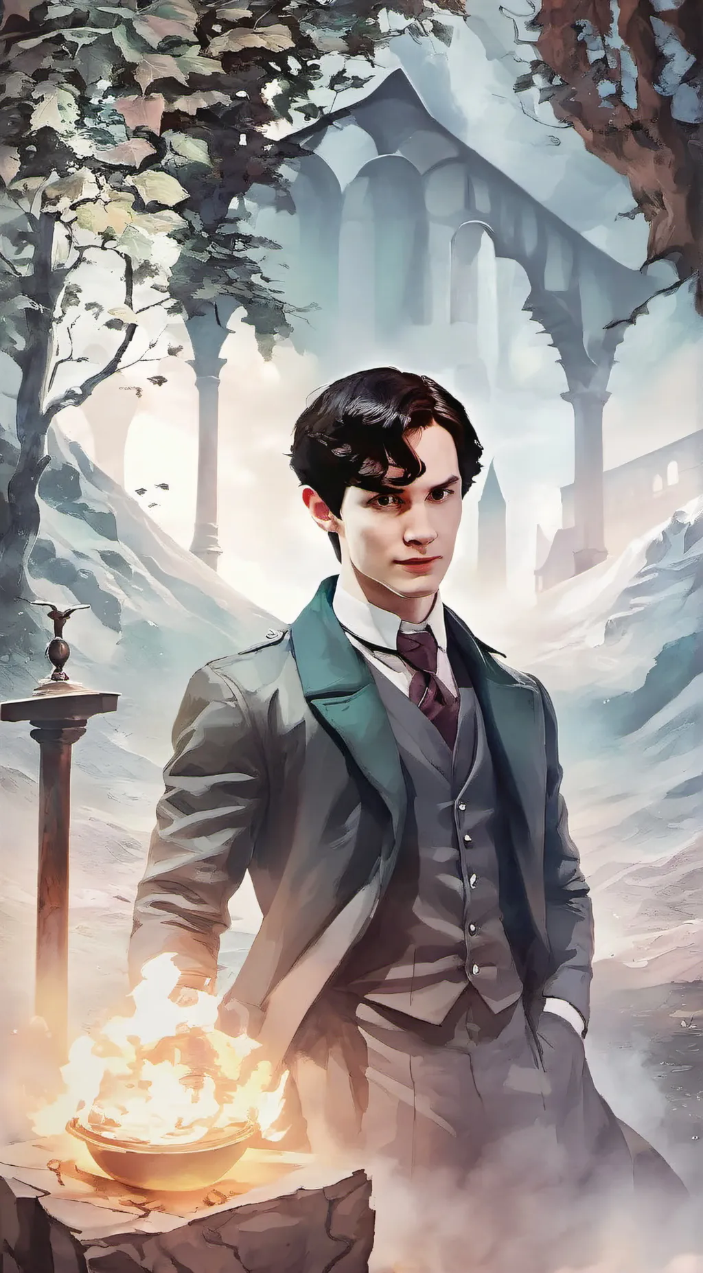 ai character: tom riddle background