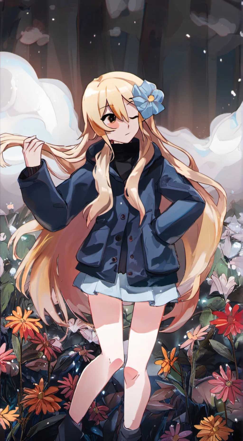 ai character: Kelly  background