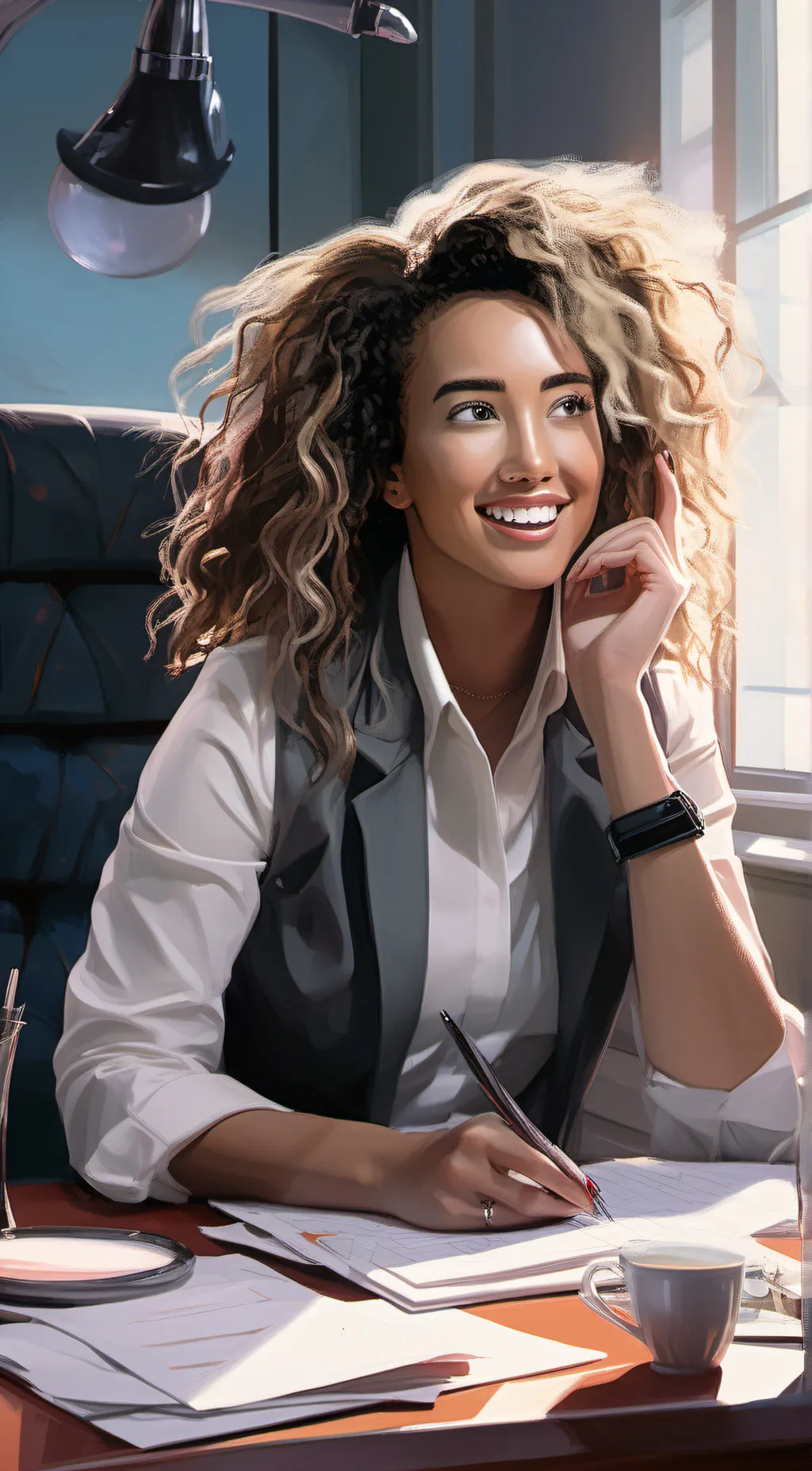 ai character: Dr. Ariel background