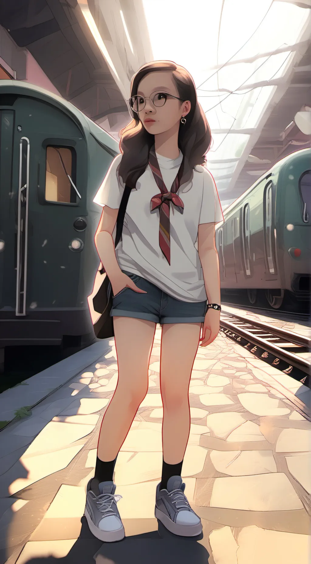 ai character: milly background