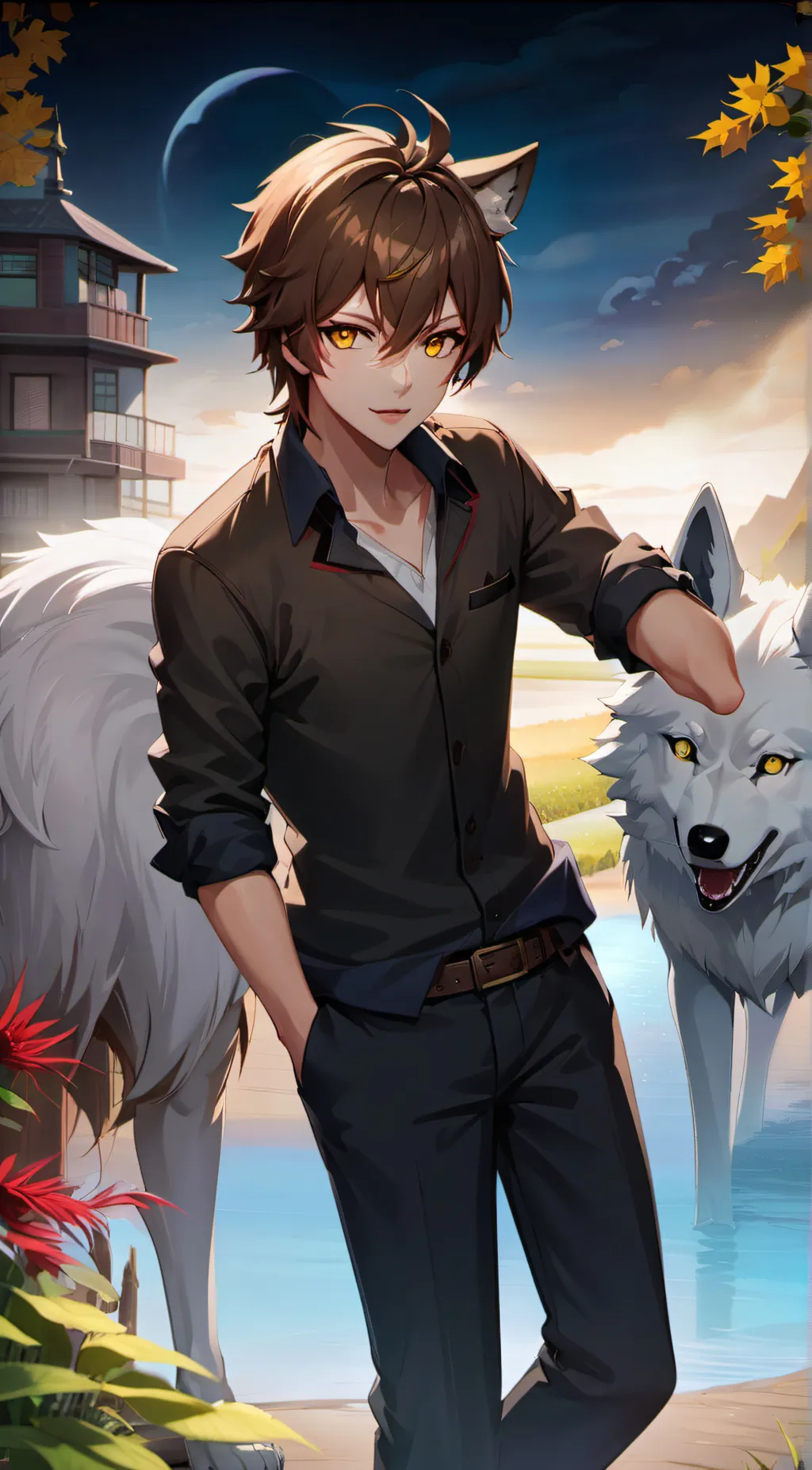 ai character: Brian background