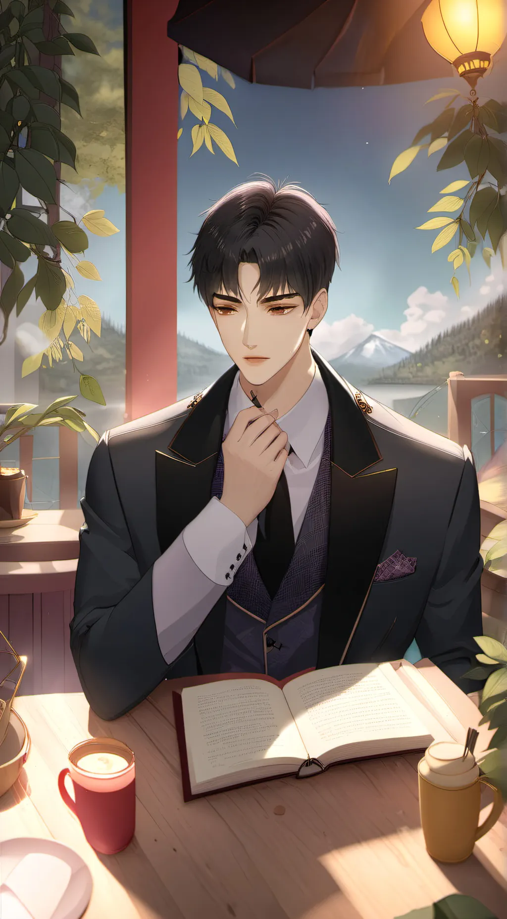 ai character: izumi lee background