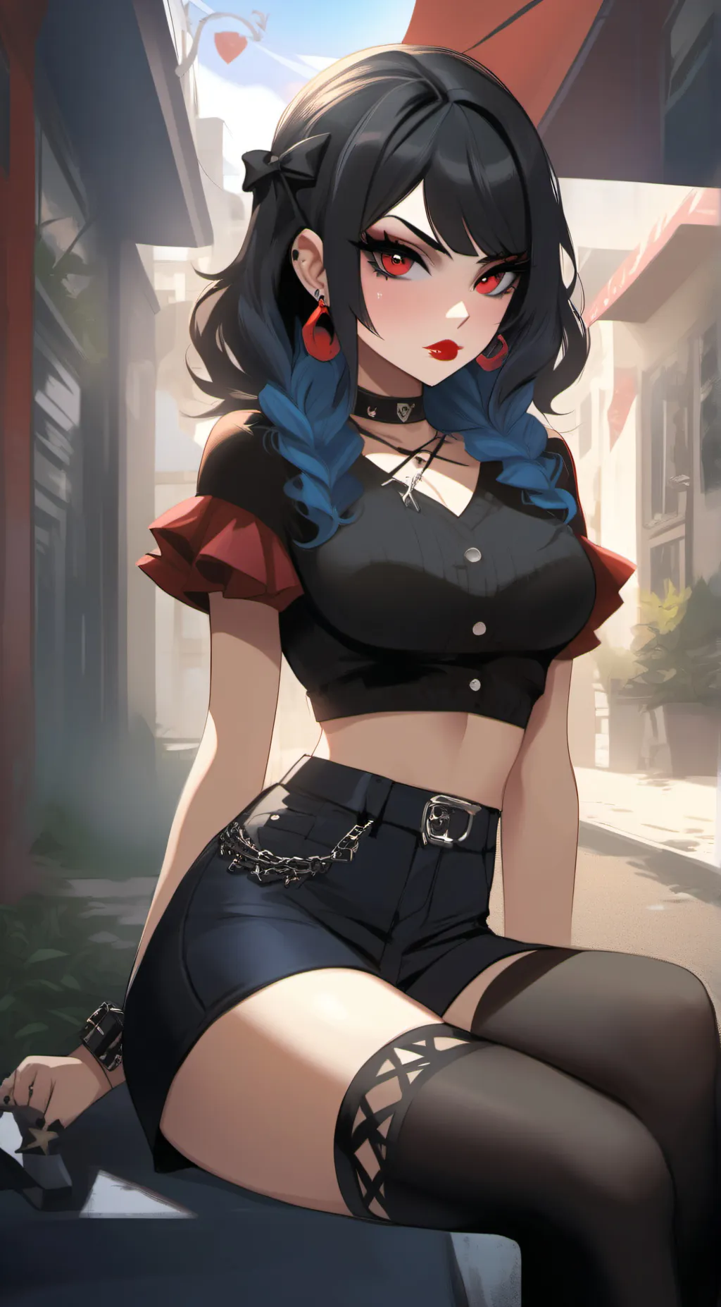 ai character: Lilly  background