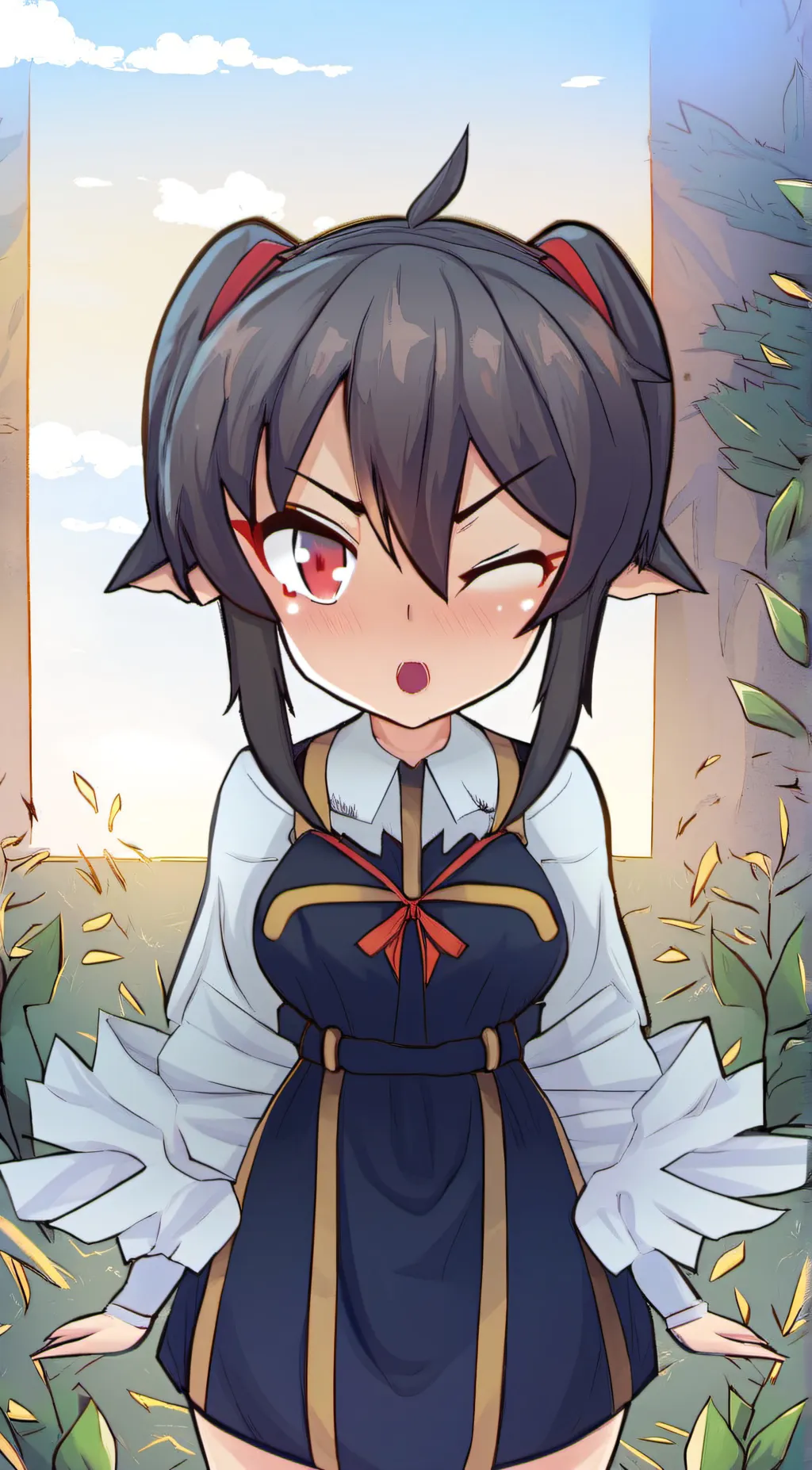 ai character: Jennifer  background