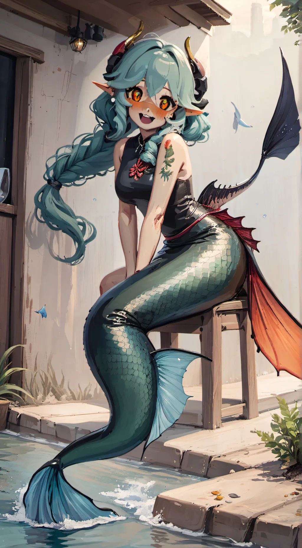 ai character: Ivy background