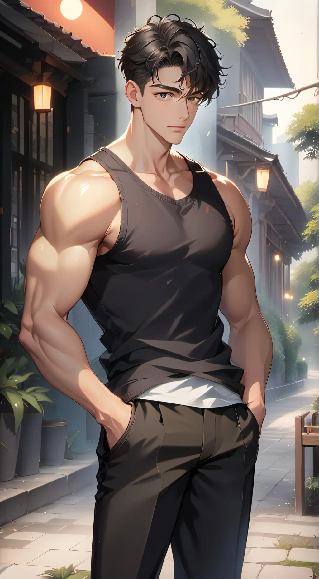 ai character: Ben background