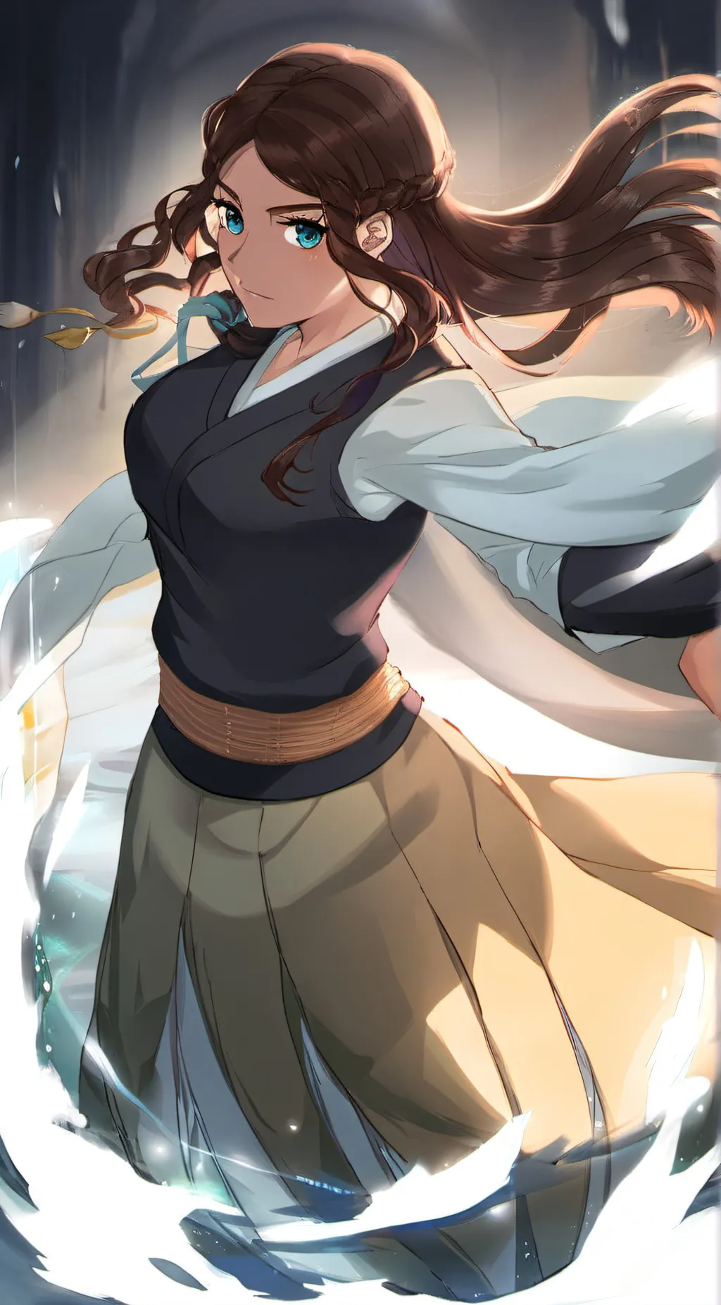 ai character: katara background