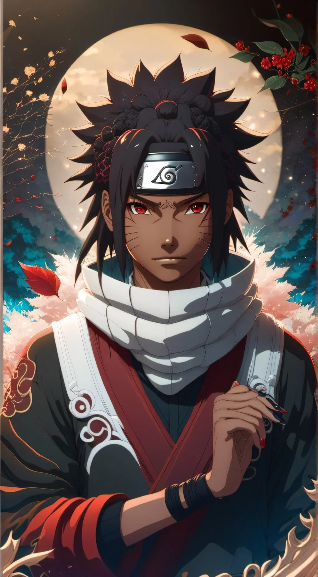 Talkie AI - Chat with black Itachi 